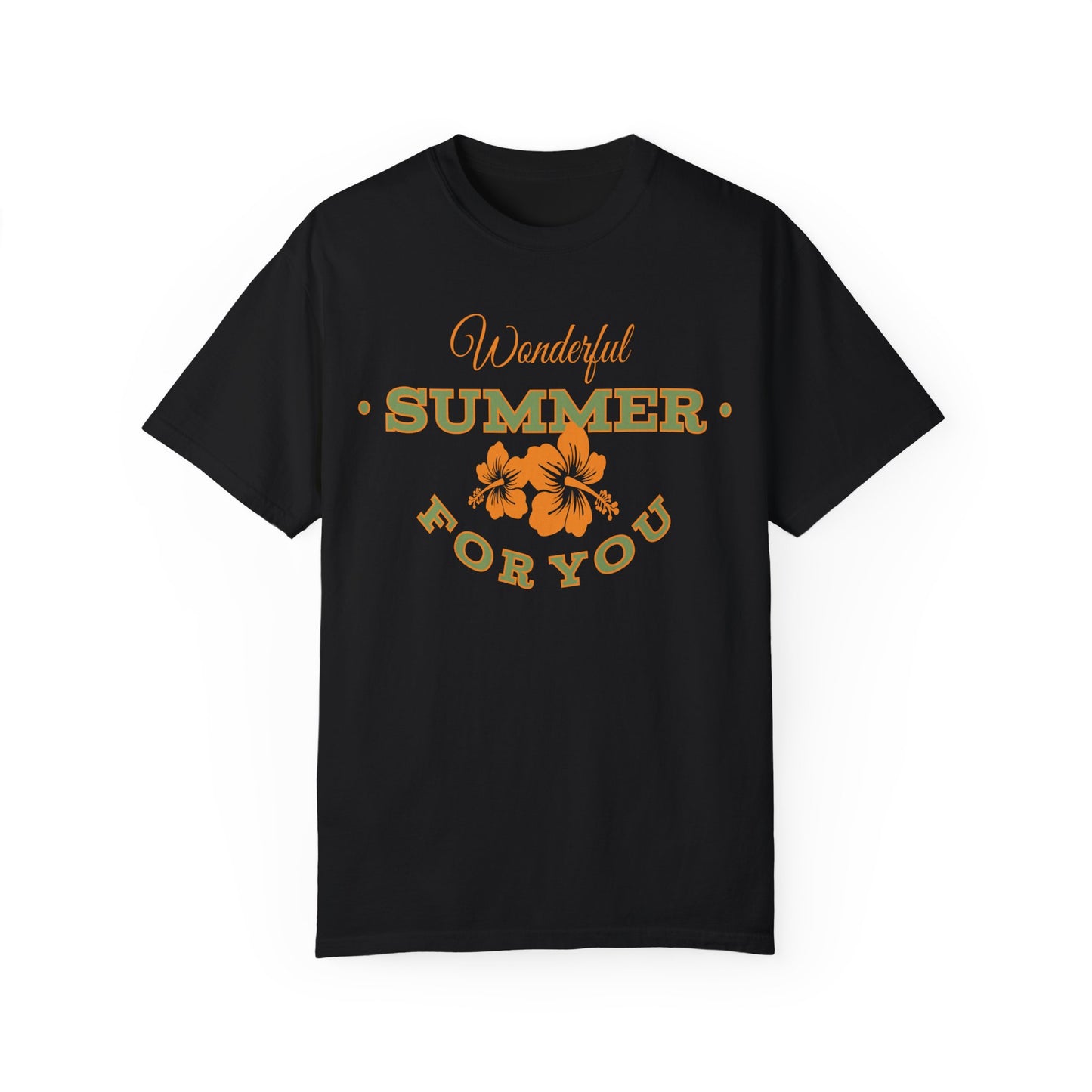 Unisex T-shirt with summer design