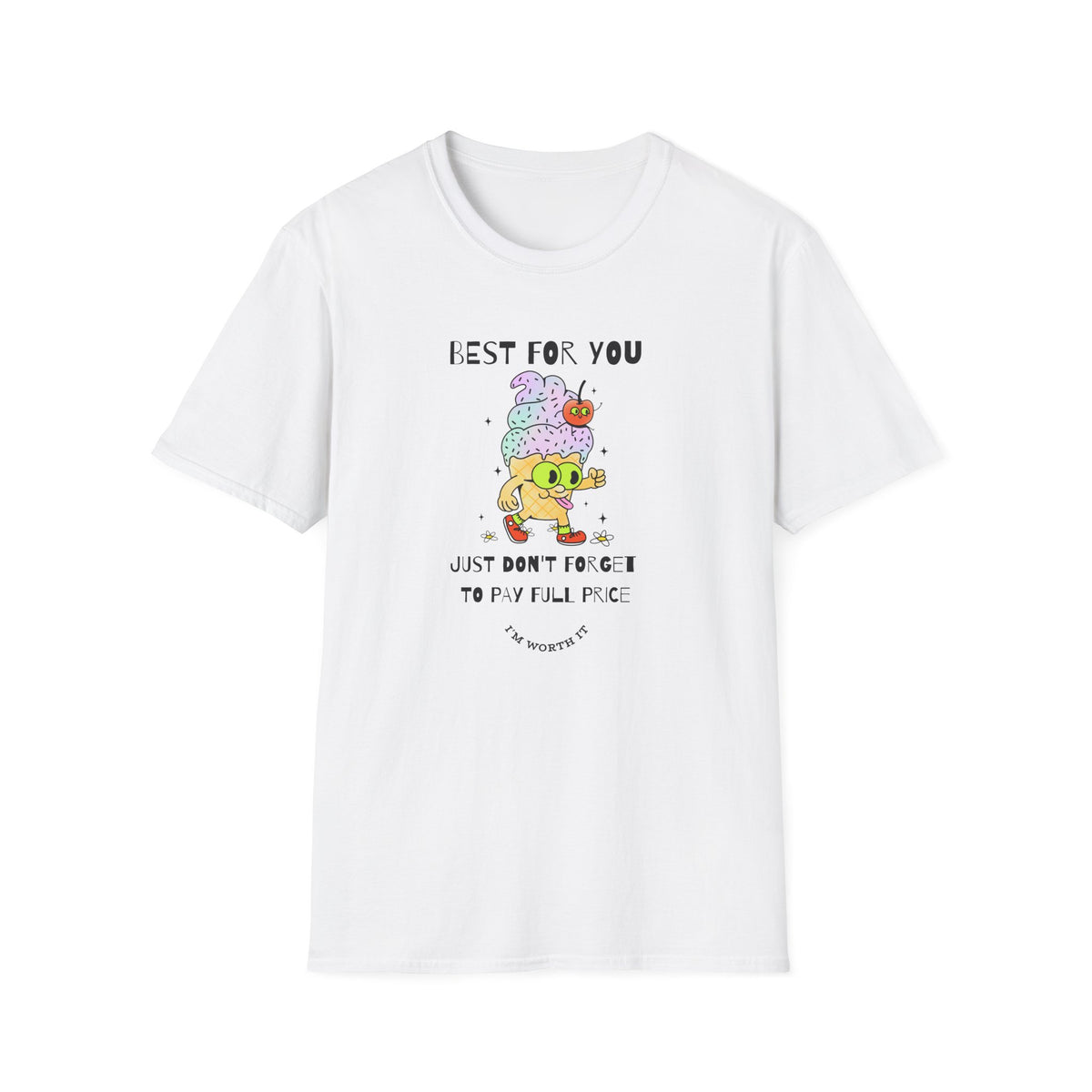Funny Food Cartoon Graphic Tee Gildan Unisex 100 Cotton Tee Shirt r203