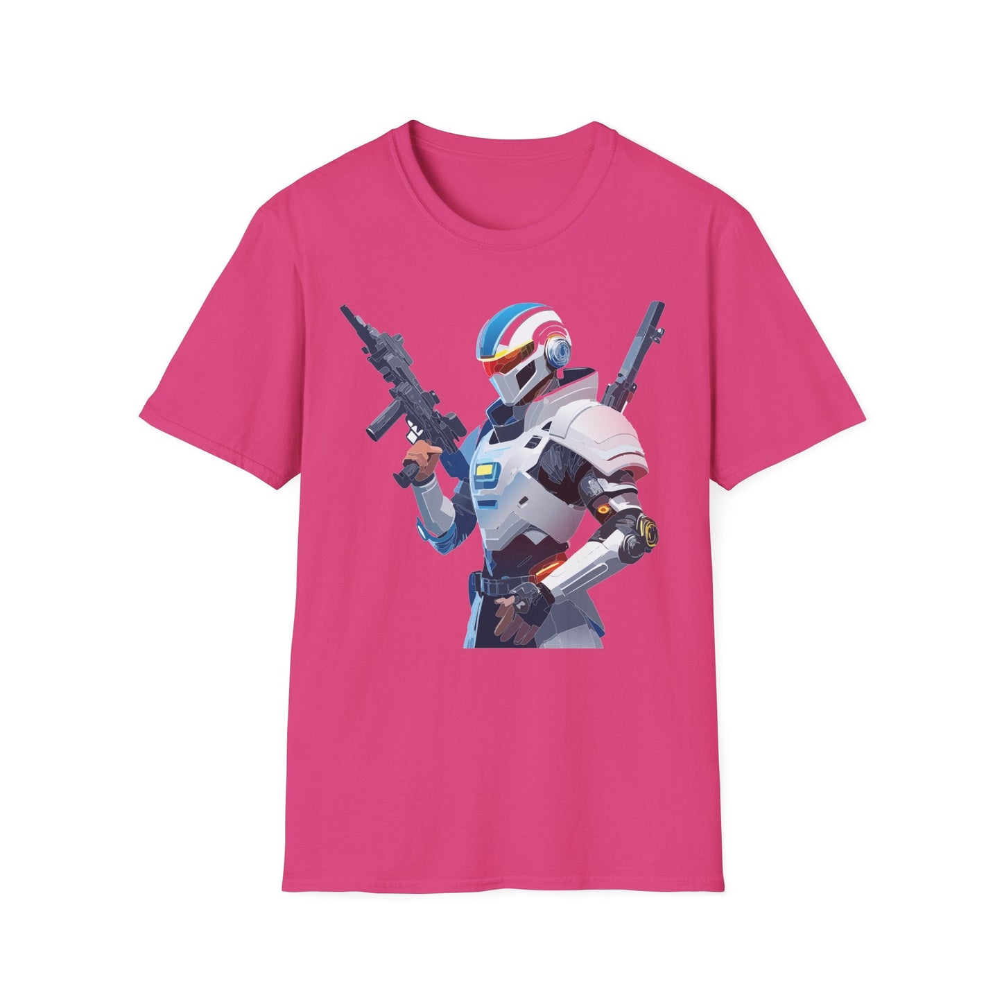 Robocop T Shirt Unisex Gildan Softstyle 64000 100 Percent Ring Spun Cotton Tee Premium