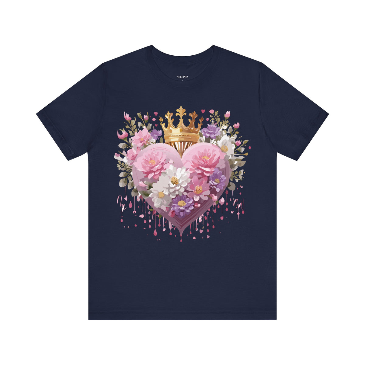 Valentine's Day Graphic Unisex Cotton Bella+Canvas Tee m199