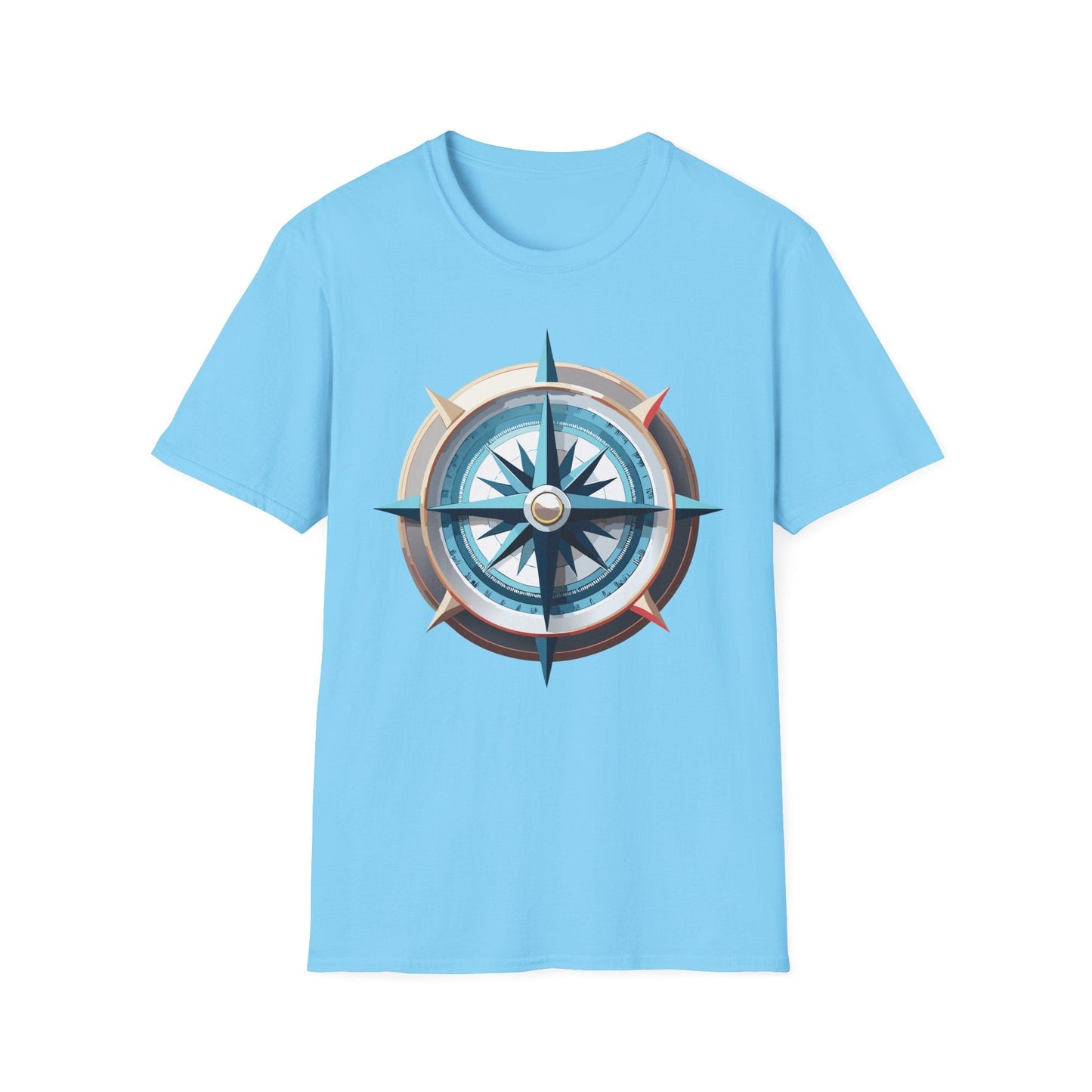 Compass Navigator Graphic Tee Unisex 100 Cotton 18