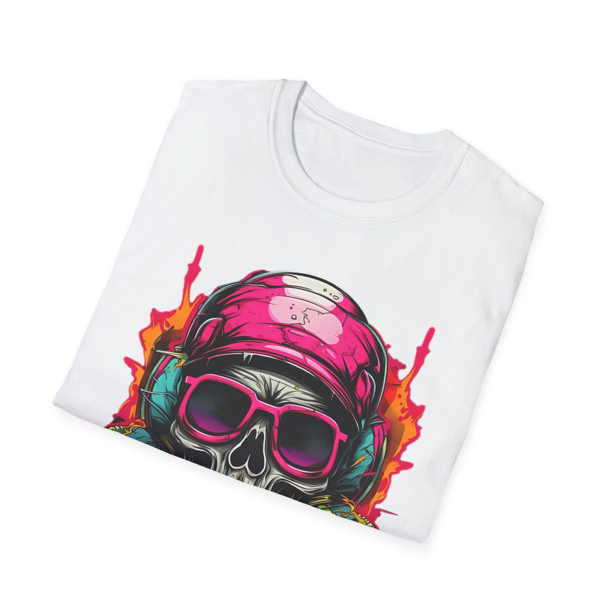 Skull Skeleton Graphic Tee Gildan Unisex 100 Cotton Tee Shirt h43