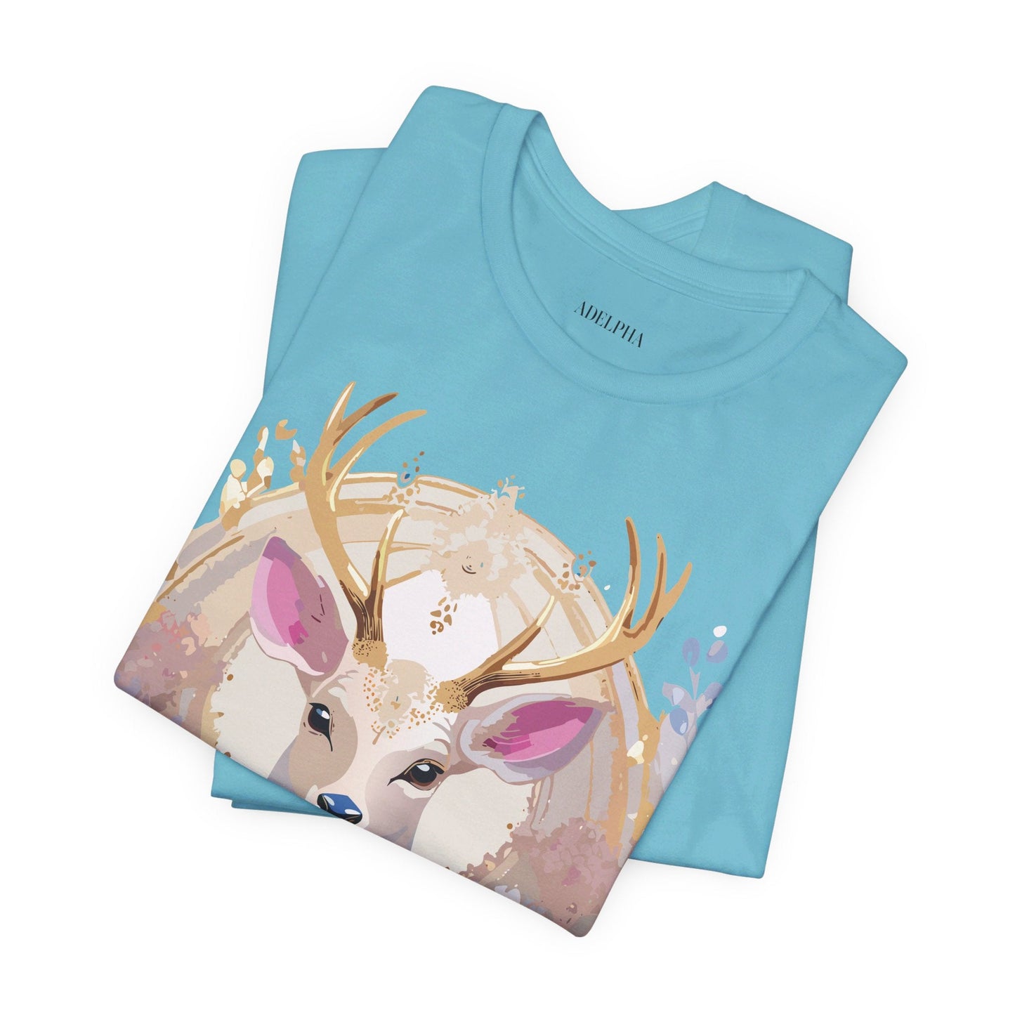 Medallion Graphic Unisex 100 Cotton Vintage Animal Medal Artwork Tee 68