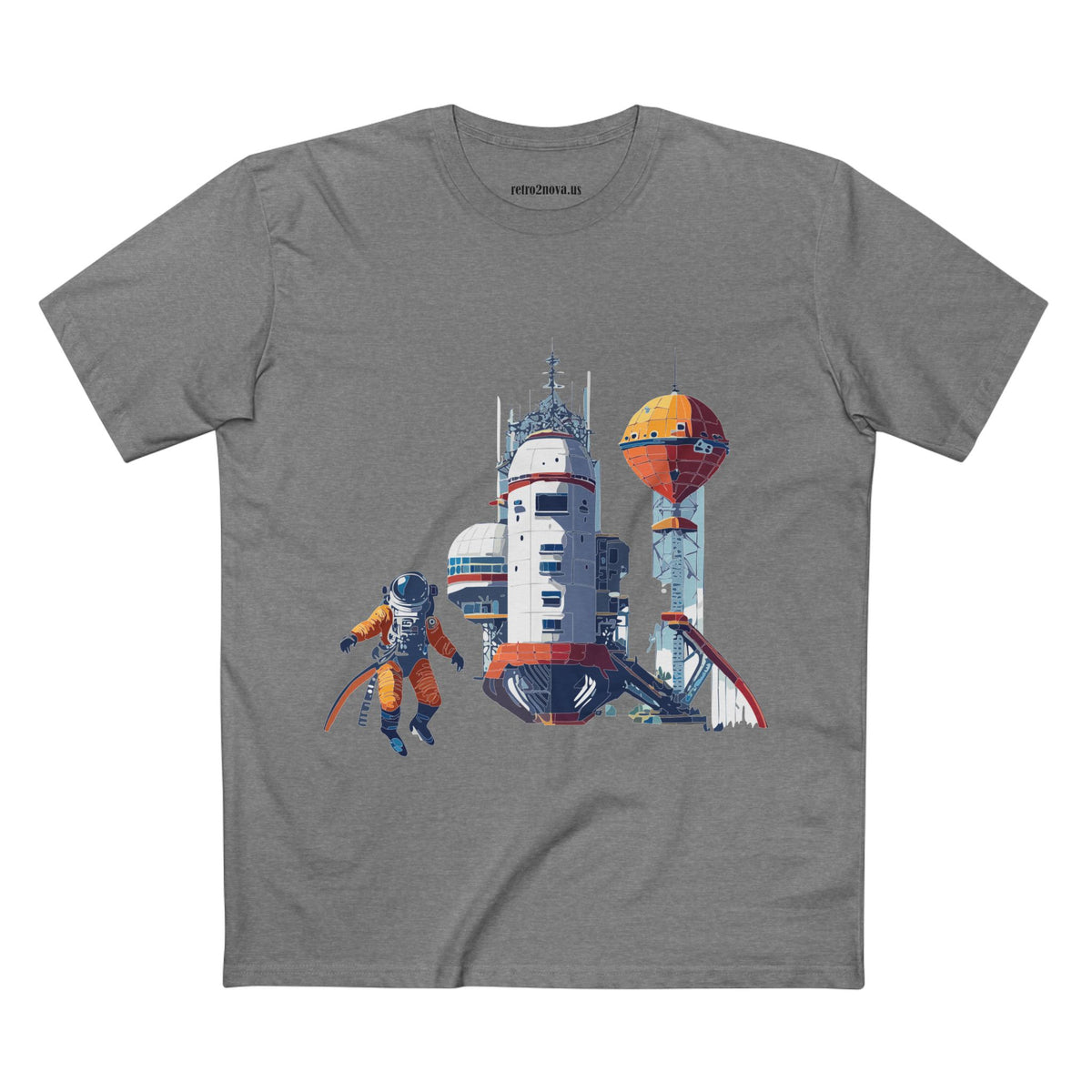 Cosmos Astronaut Graphic Tee Staple Unisex 100 Cotton Tee Shirt - CS-10