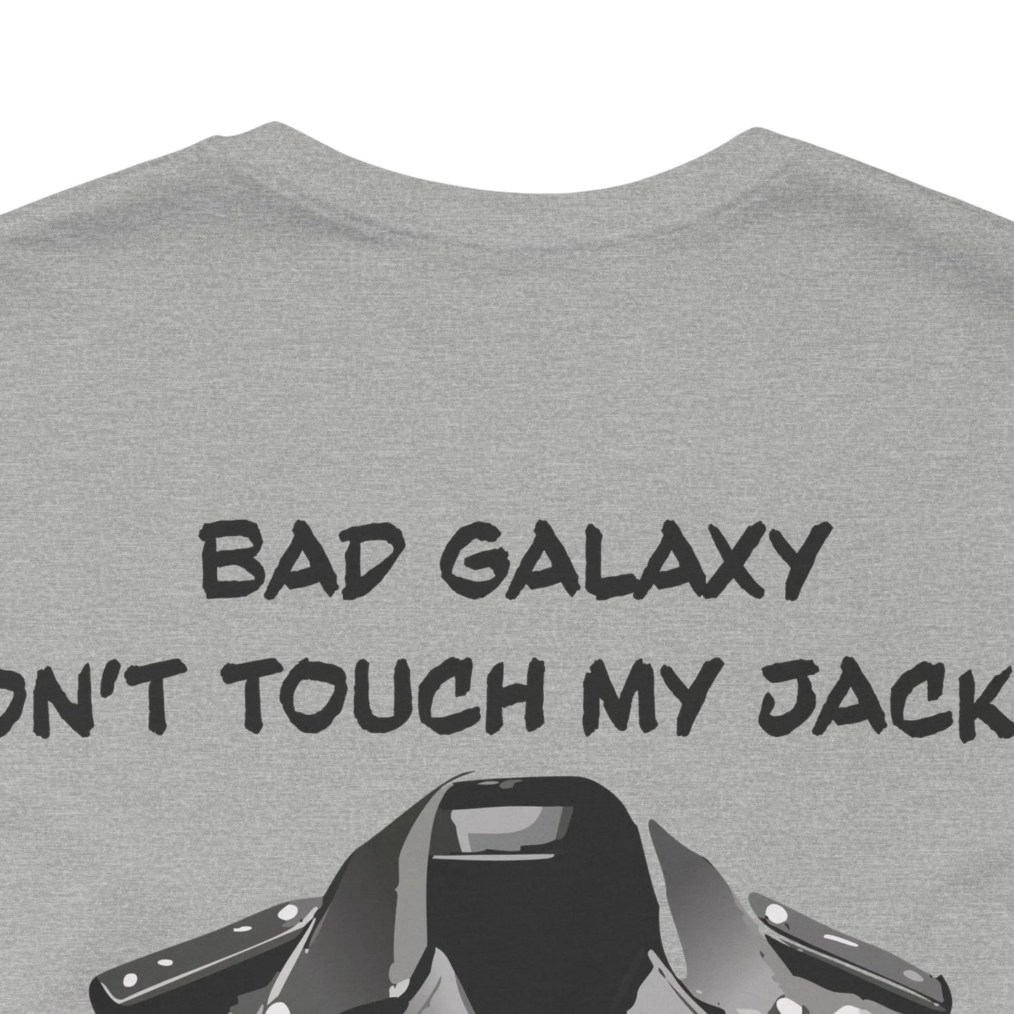 Punk Rock Tee Shirt From Bad Galaxy Made To Order 100 Percent Cotton Eco Friendly Inks