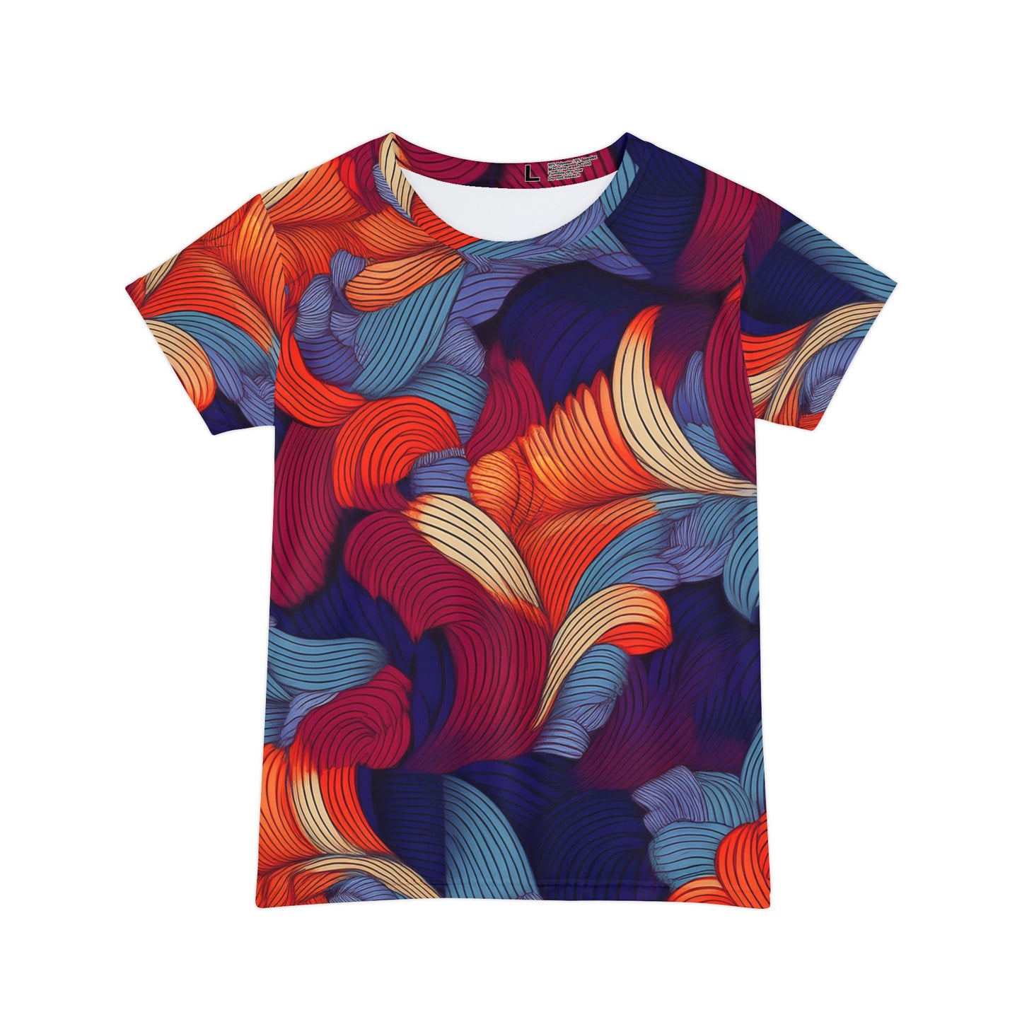 Abstract Print Shirt, Shirt with Abstract Print