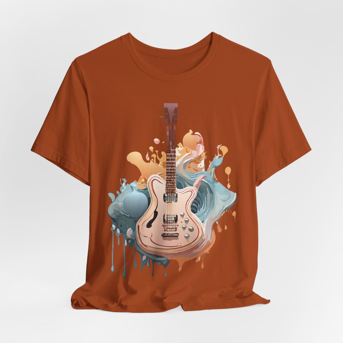Adelpha Vintage Inspired Graphic Tee Unisex Jersey Short Sleeve Music Design Collectible