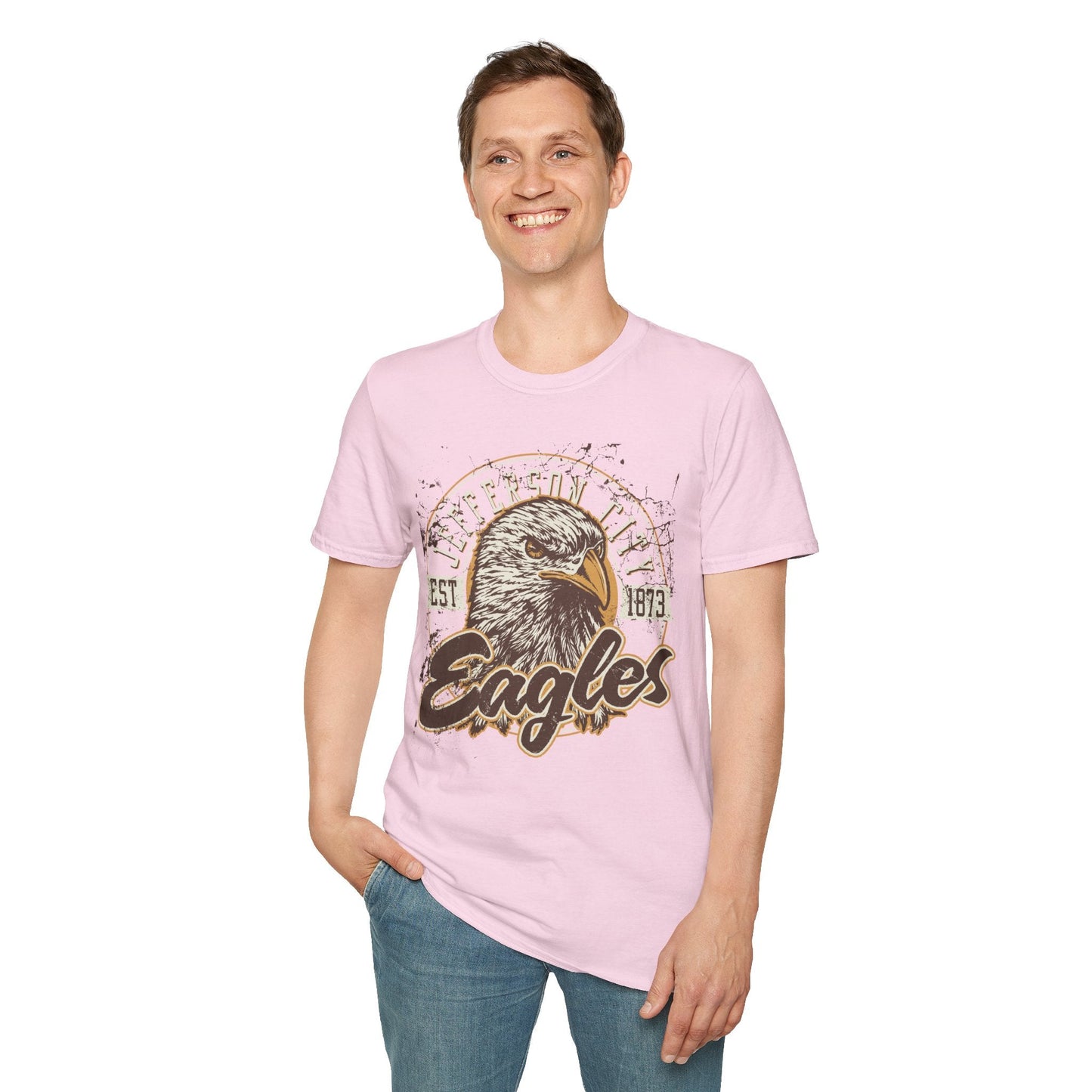 Unisex Art Design Graphic Tee Shirt With Graphic Design Gildan Softstyle 64000 For Comfort