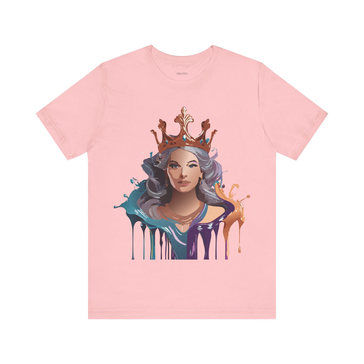 Queen Graphic Unisex Cotton Bella+Canvas Tee with Art Design m184