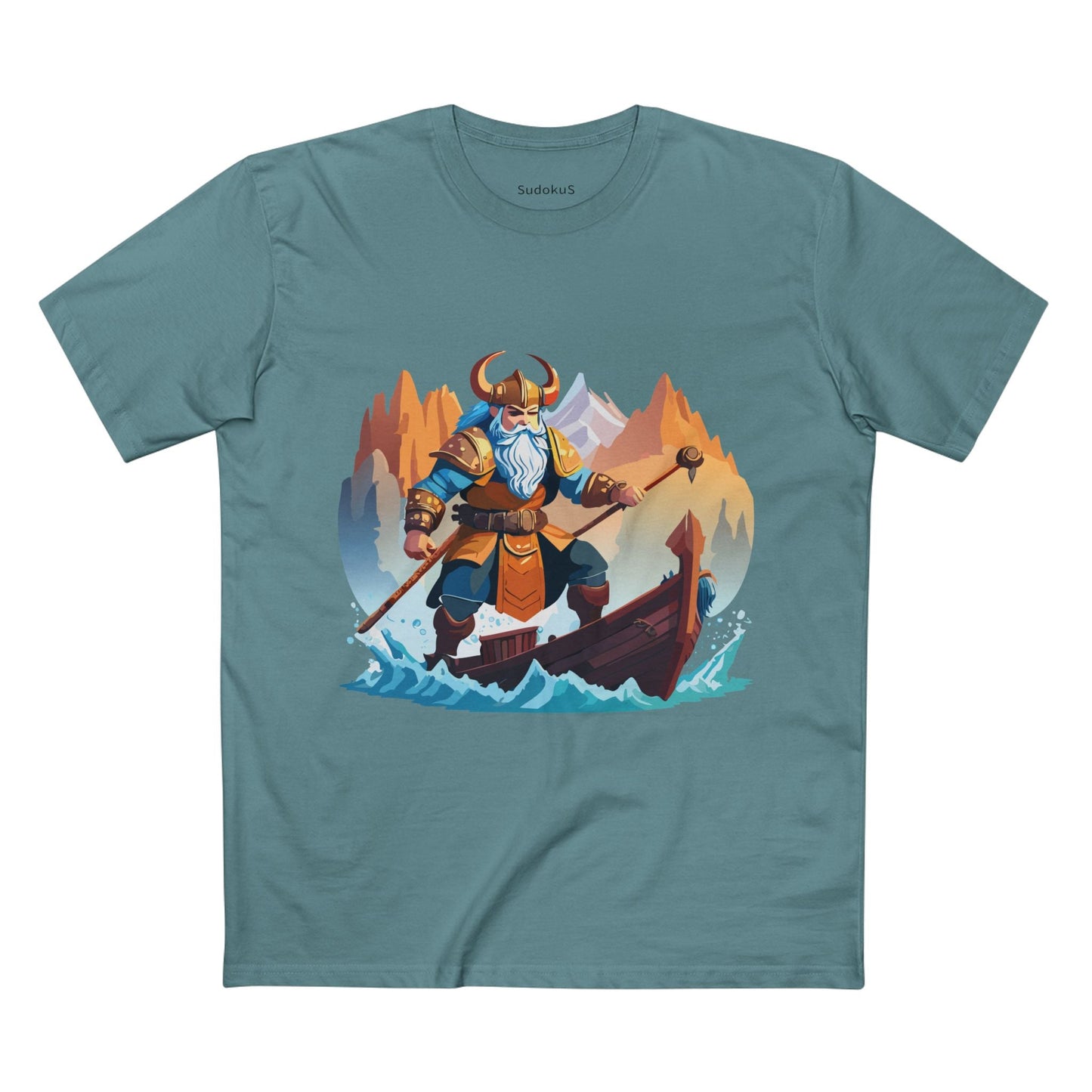 Viking Graphic Unisex 100 Cotton Staple Tee 27