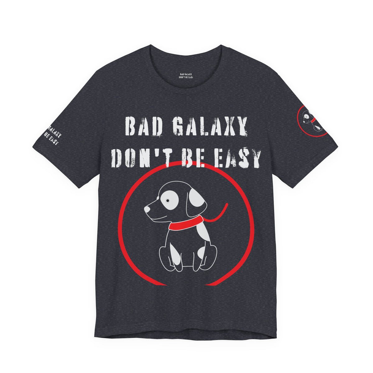 Funny Dog Graphic Unisex Cotton Bella+Canvas Tee with Art Design b88