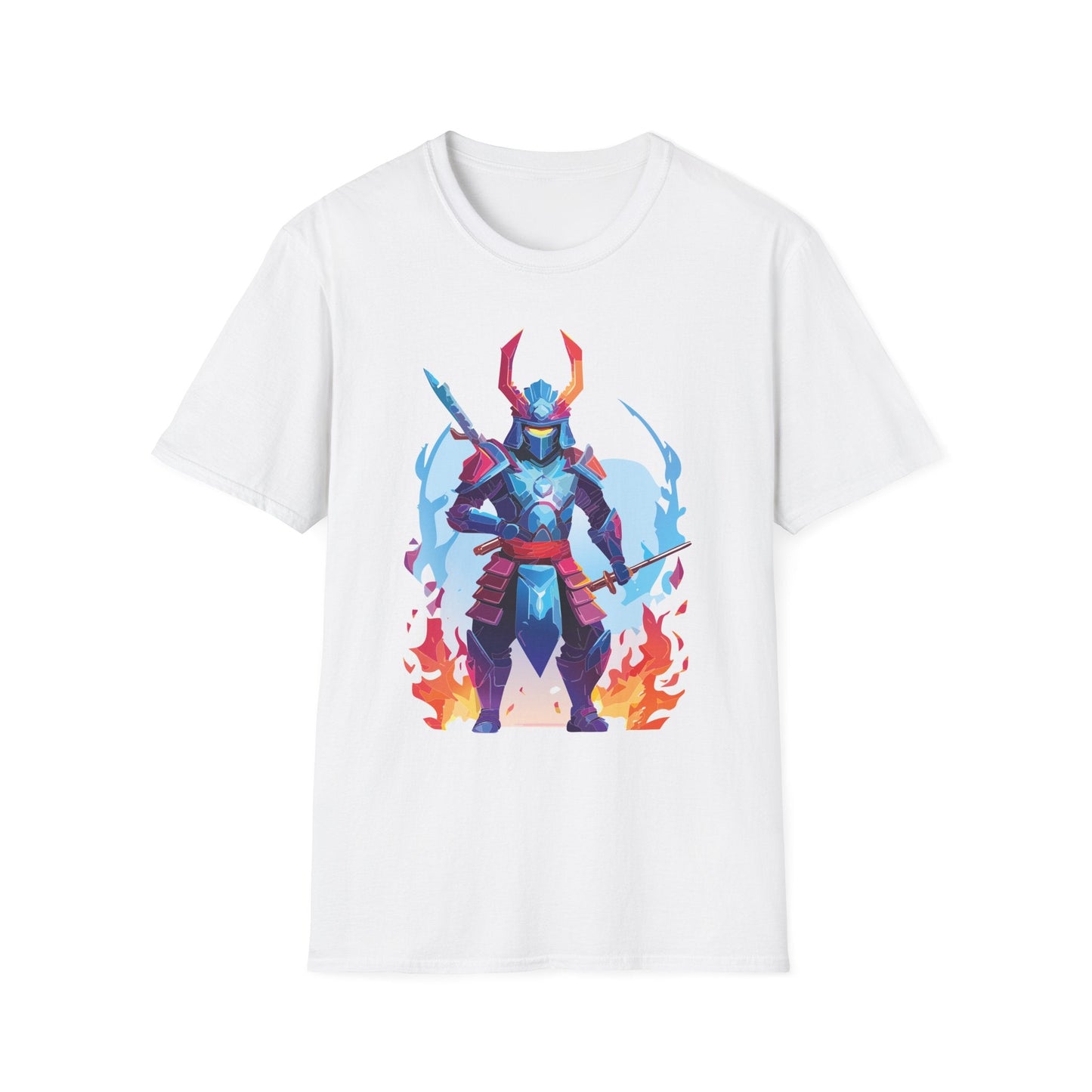 Samurai Shirt Unisex T Shirt 100 Percent Ring Spun Cotton Softstyle Tee Gildan 64000