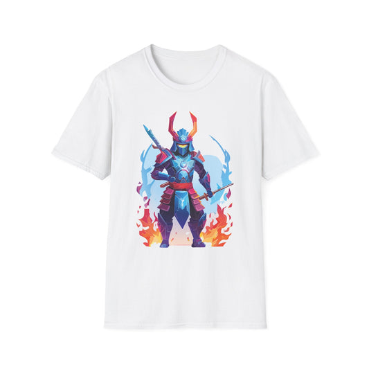 Samurai Shirt Unisex T Shirt 100 Percent Ring Spun Cotton Softstyle Tee Gildan 64000