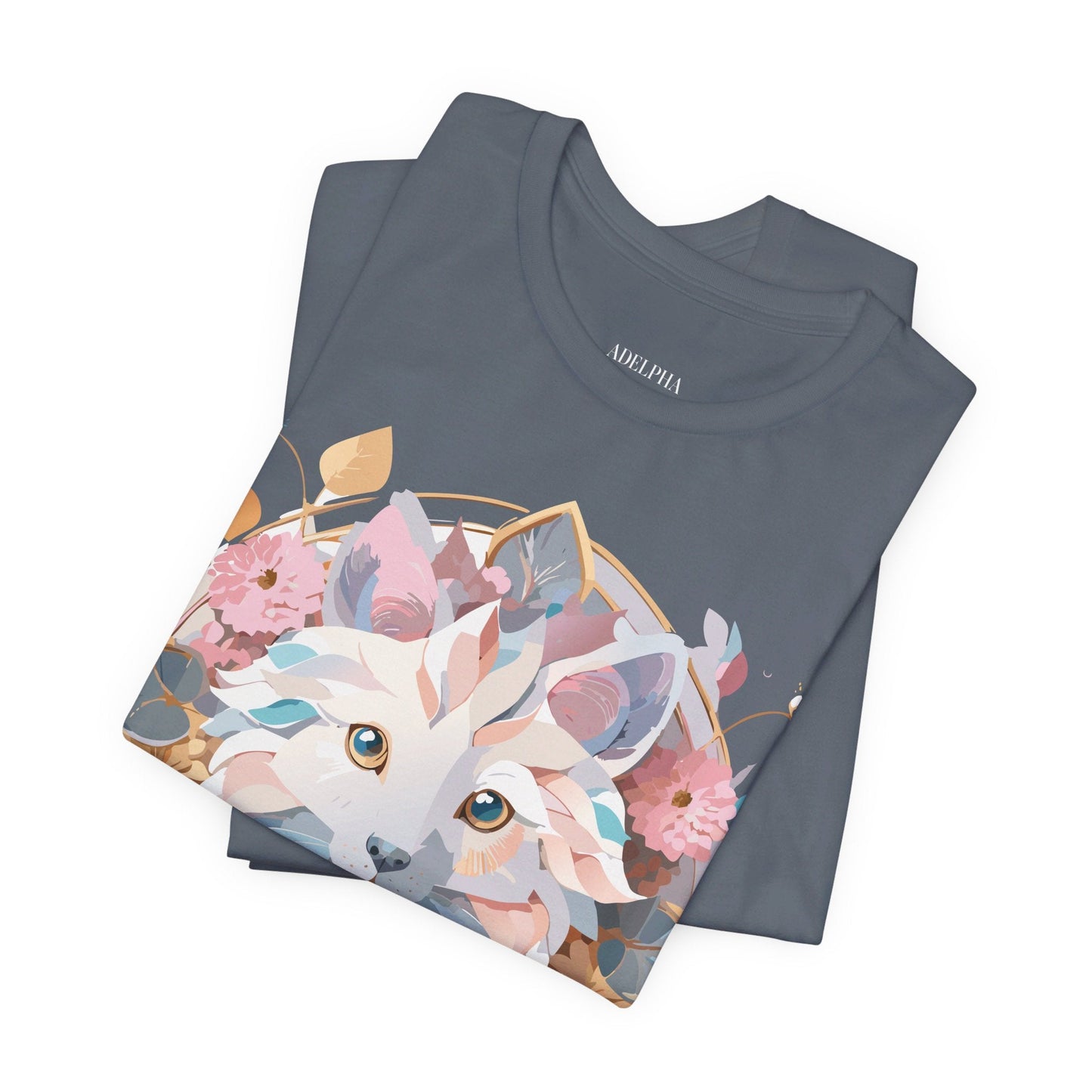 Medallion Graphic Unisex 100 Cotton Vintage Animal Medal Artwork Tee 89