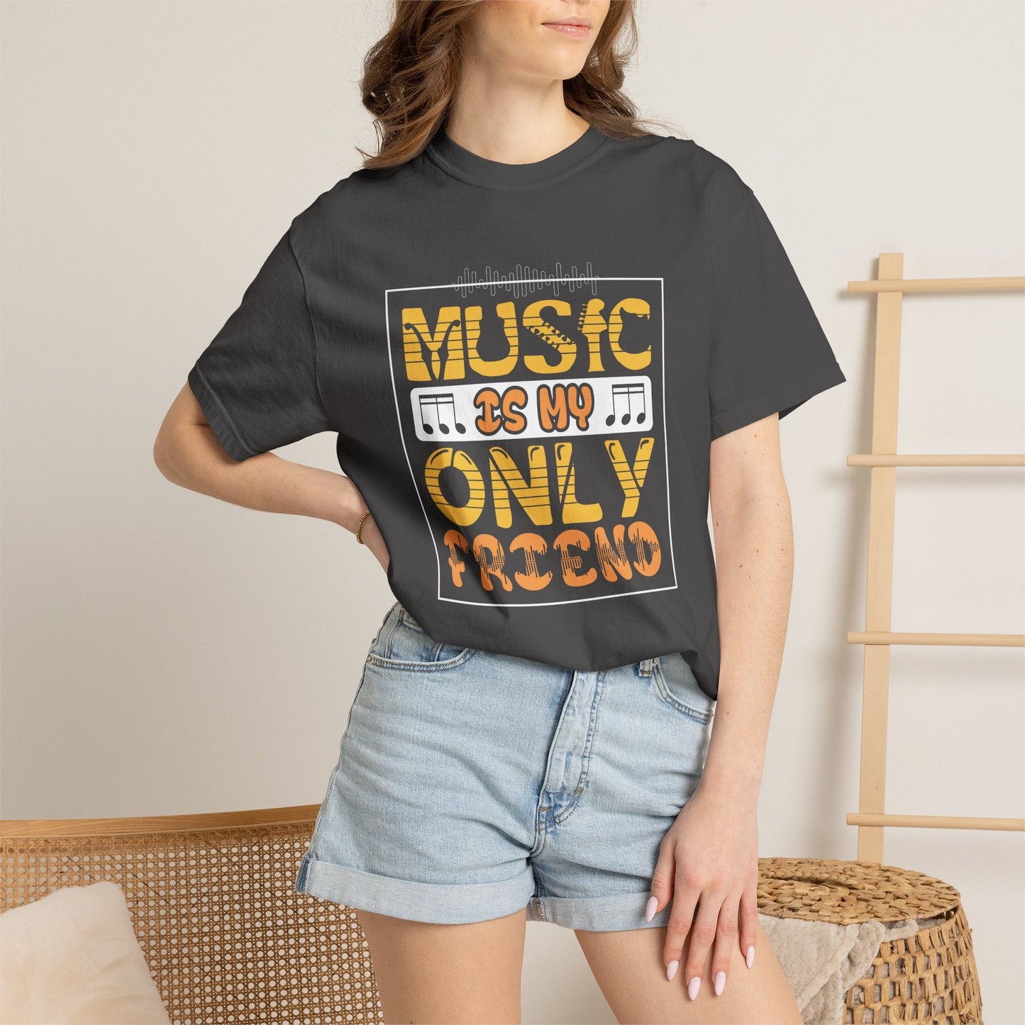 Music Graphic Design Unisex Cotton T-shirt 069