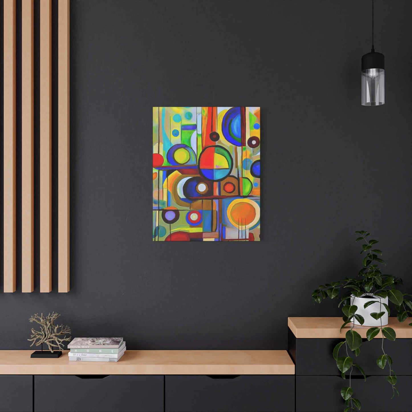 Abstract Painting Print Canvas 20x24,20x30,24x30, 24x32,24x36,30x40, 32x48,36x48,40x60 Pine-Wood Inner Frame ABS-14
