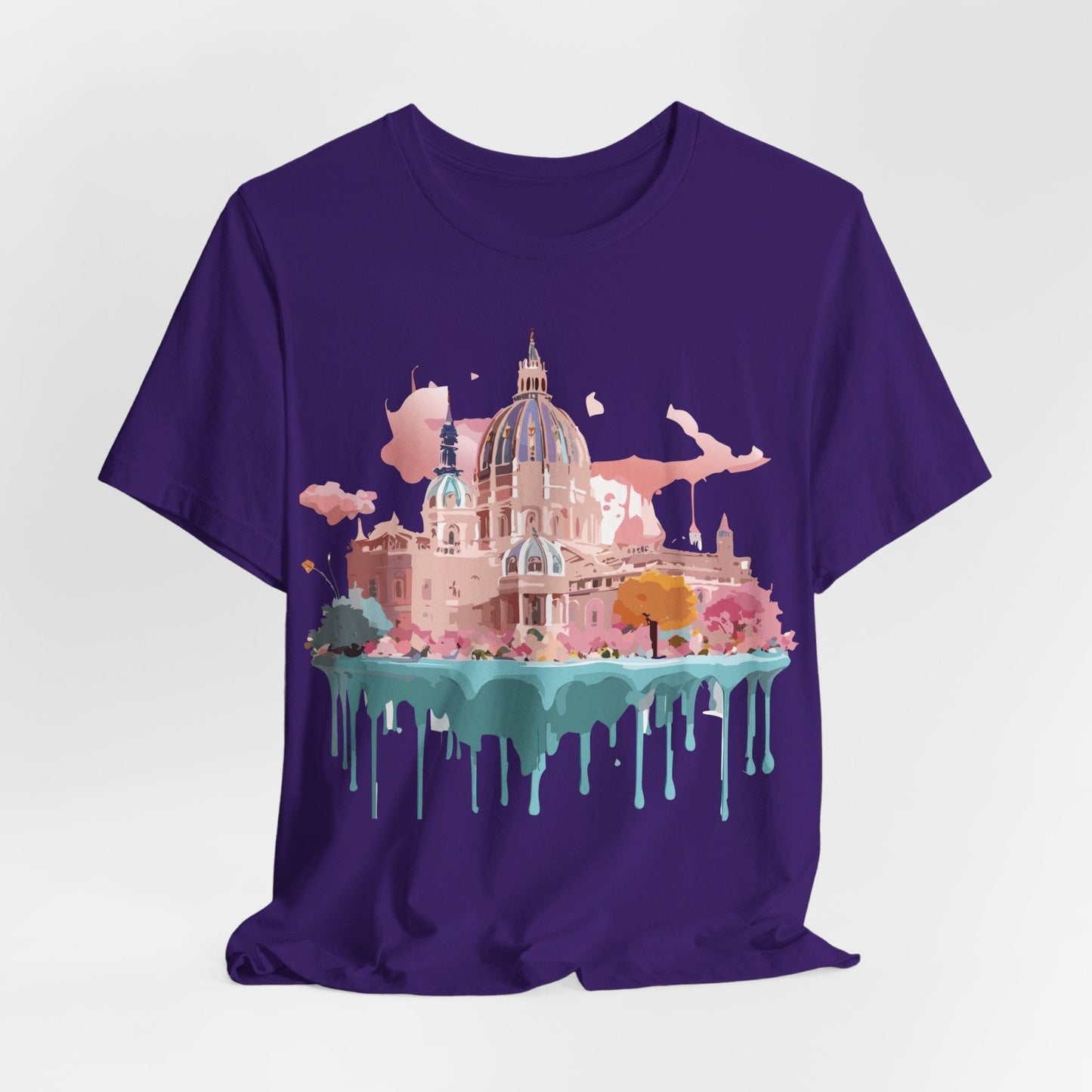 Vienna Tourist Graphic Tee Unisex Jersey Short Sleeve Vintage Inspired Artwork by Adelpha