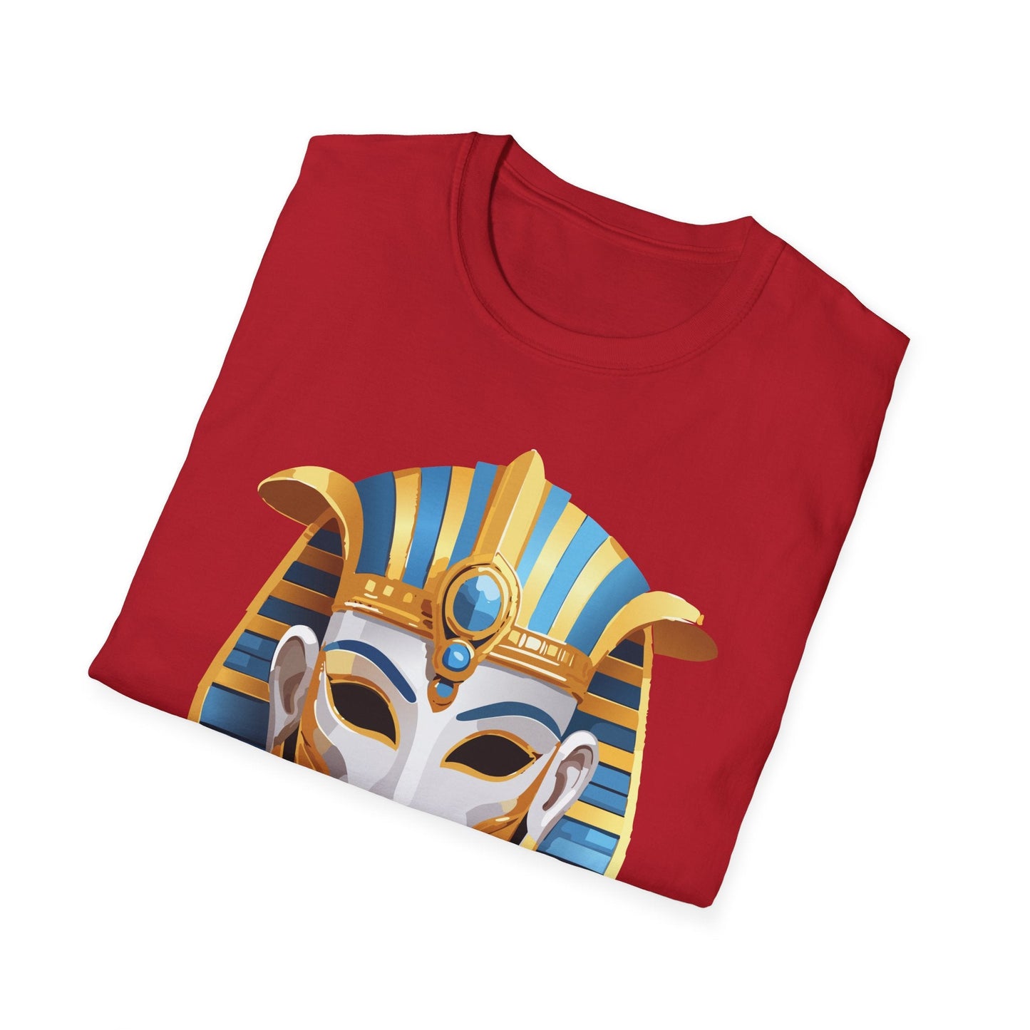 Mask Graphic Unisex Cotton Masquerade Design Artwork Tee 19