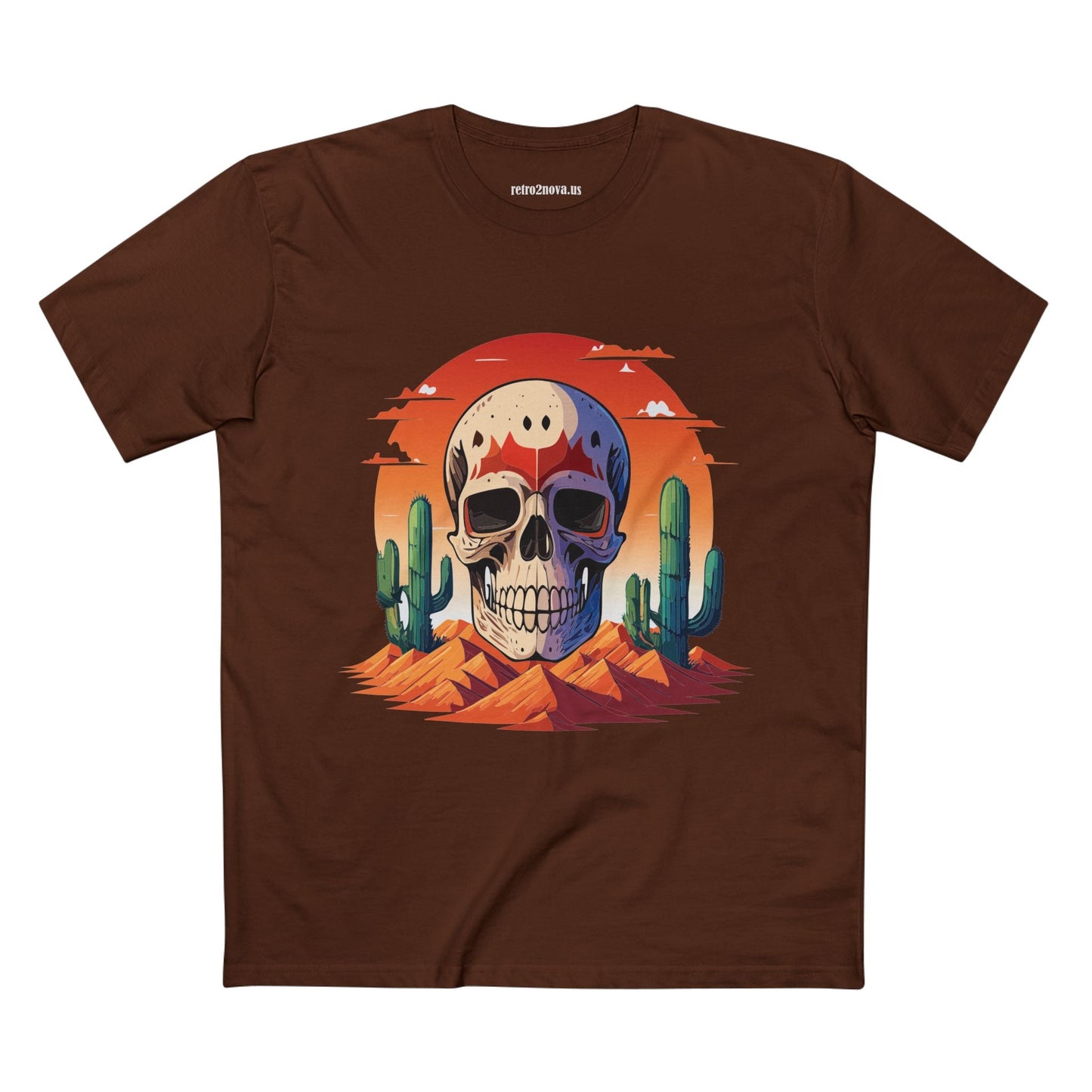 Skull Shirt Unisex Skeleton Tee With Original Art Design Premium Cotton Retro2Nova Art Collection