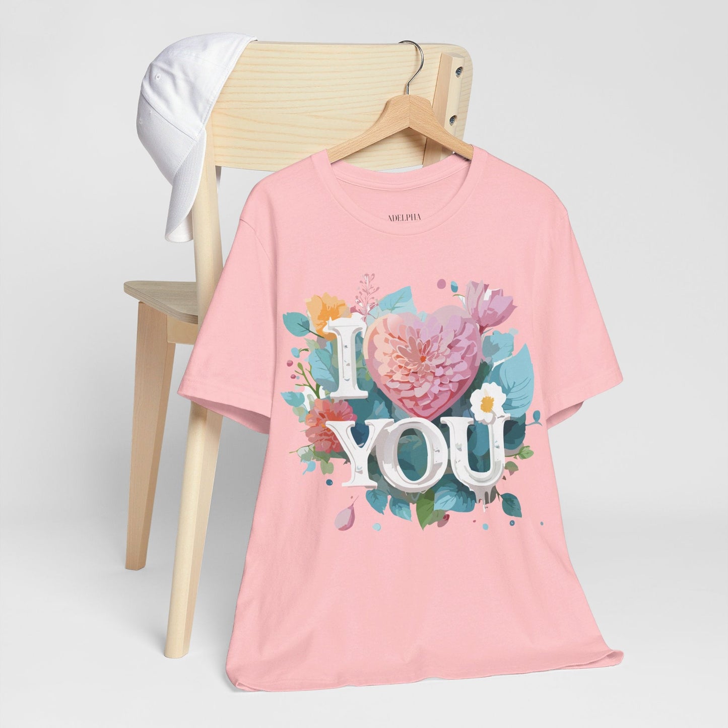 Valentine Graphic T Shirt Unisex Jersey Short Sleeve Tee With Adelpha Artwork Design