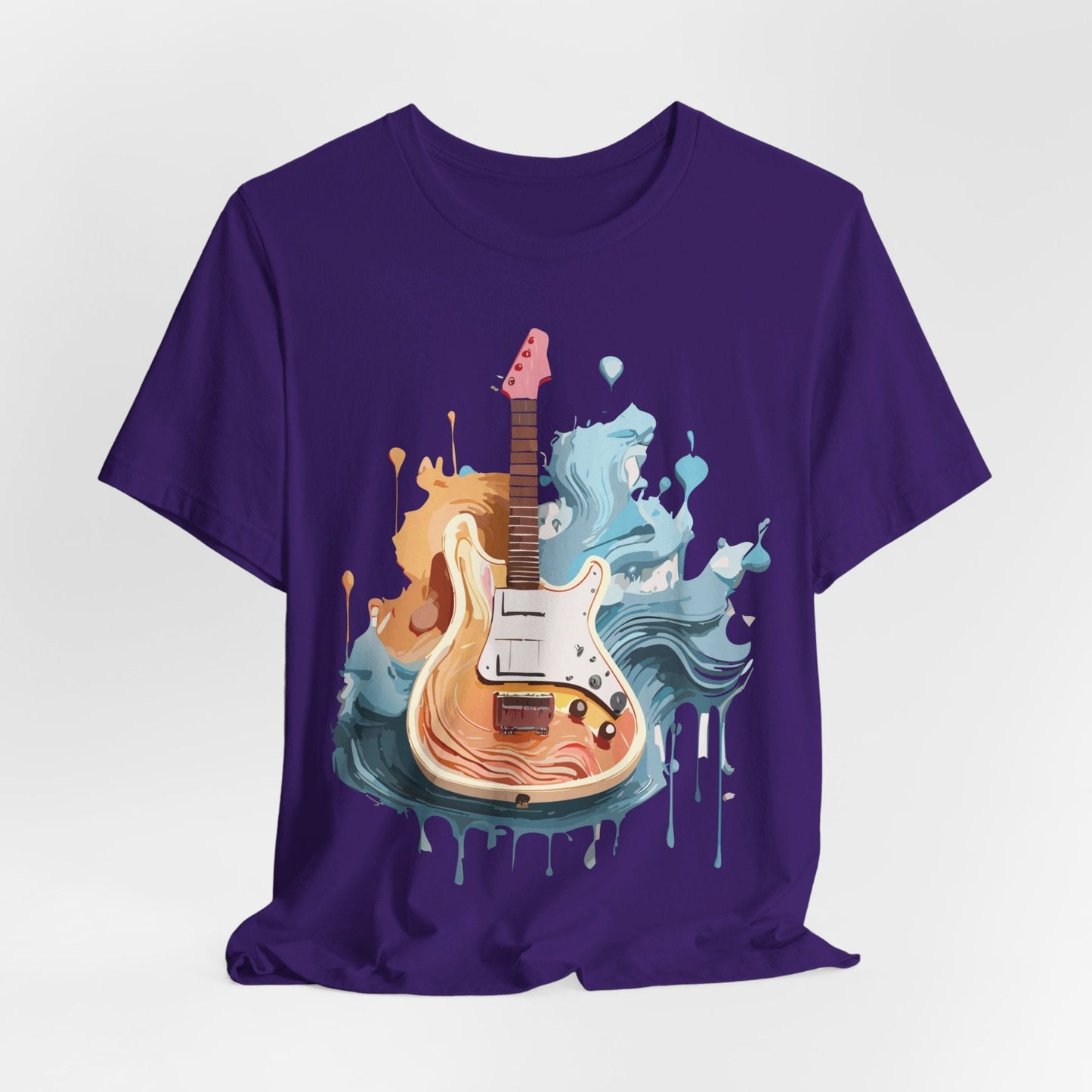 Music Graphic Unisex 100 Cotton Vintage Art with Musical Elements Tee 61