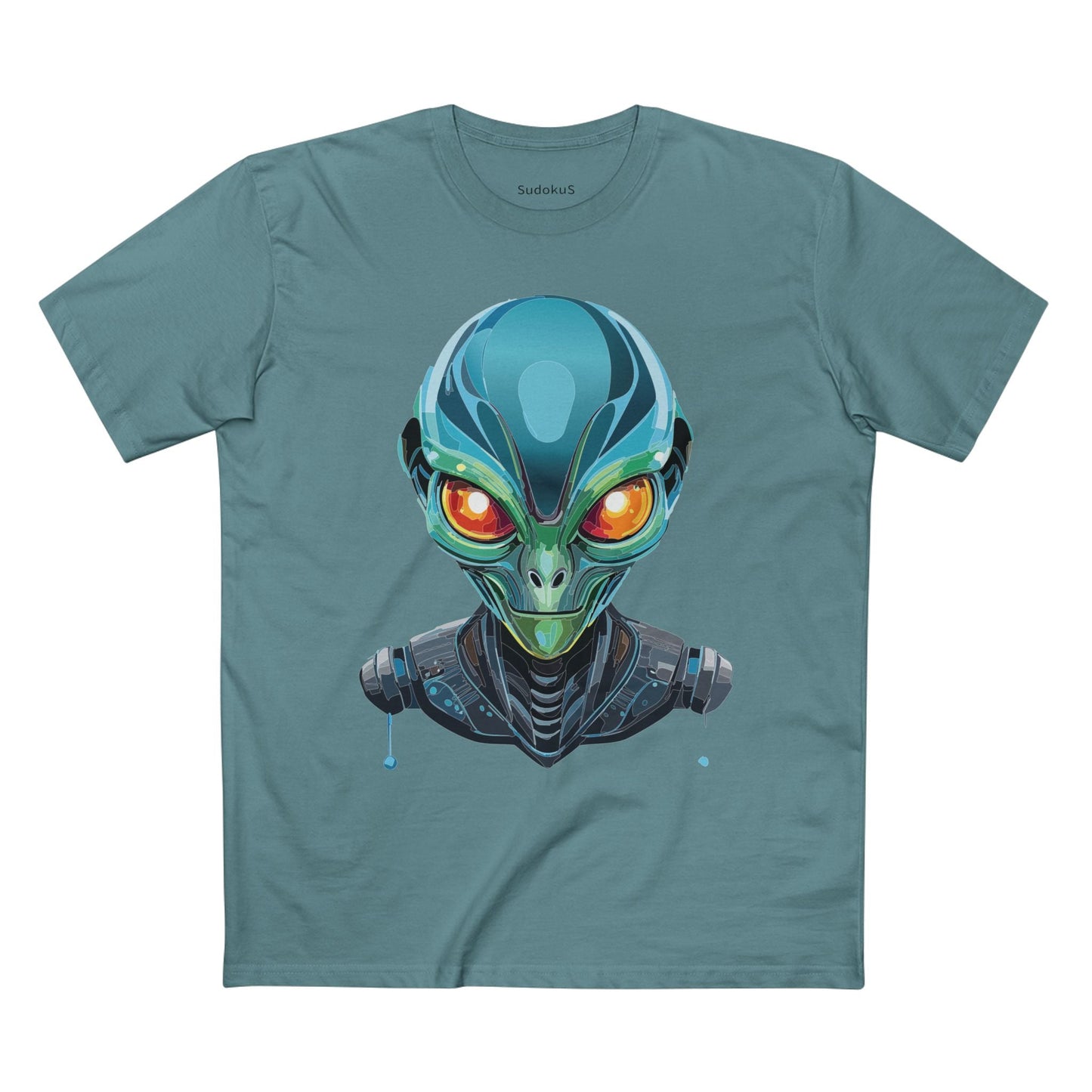 Aliens Graphic Unisex 100 Cotton Staple Tee 12