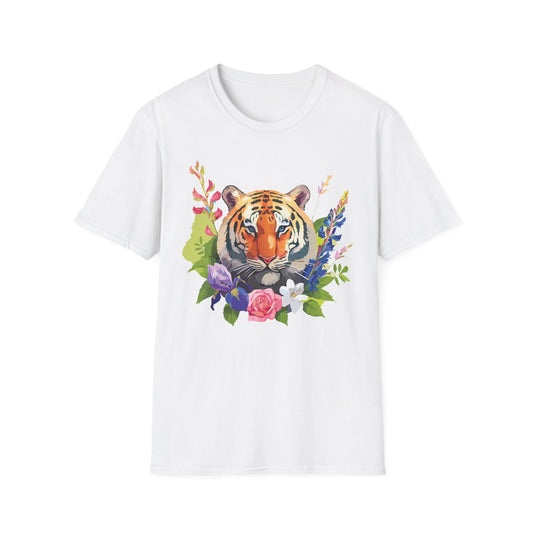 Tiger Shirt Unisex Gildan Softstyle Tee 100 Percent Ring Spun Cotton