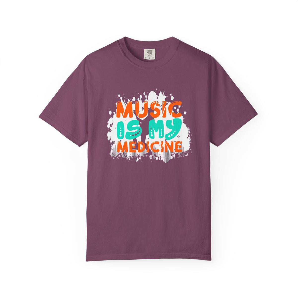 Music Is My Medicine T-shirt Music Lover Graphic Band Unisex Cotton Tee 068