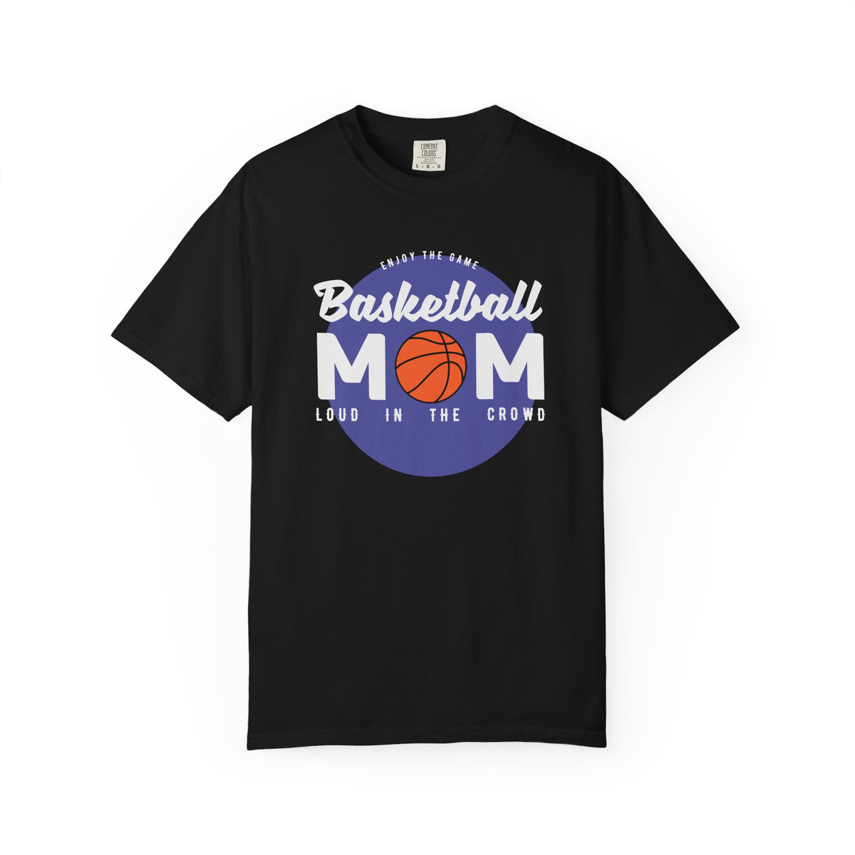 Basketball Mom T-shirt Mother's Day Mama Tee Unisex Comfort Colors Garment-Dyed Cotton h31