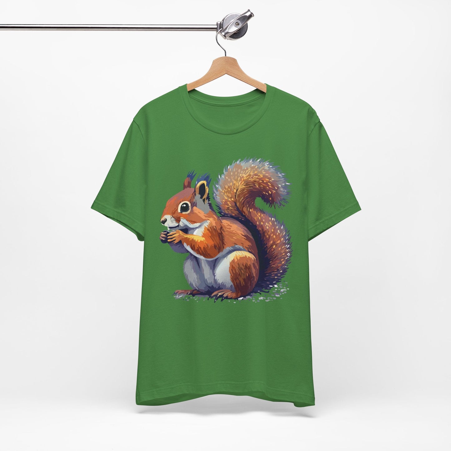 Unisex Animal Print Tee Shirt With Wild Animals Artwork Gildan Softstyle 64000 Cotton