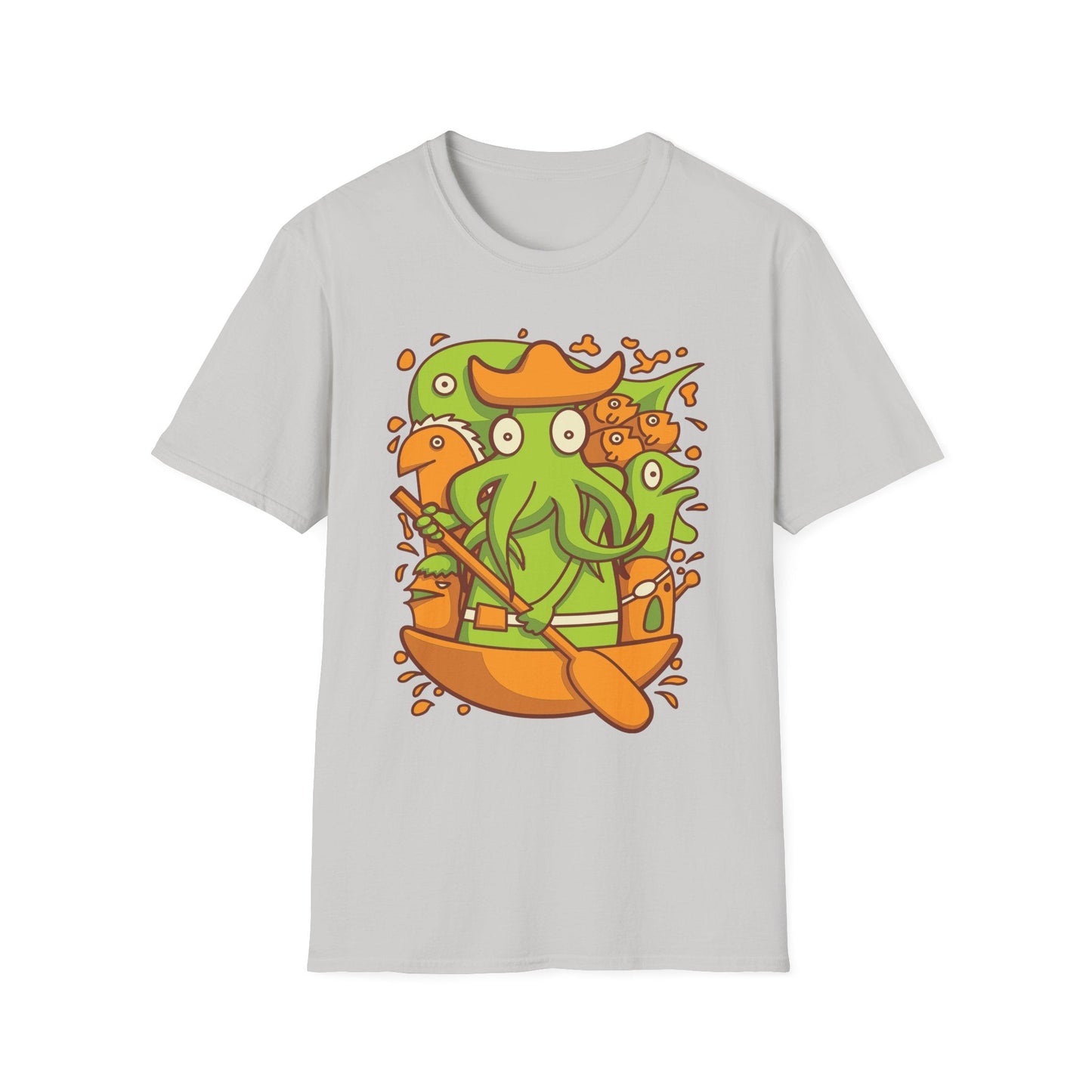 Cartoon T Shirt Animation T Shirt Funny Tee Shirt Unisex Gildan Softstyle Cotton 64000