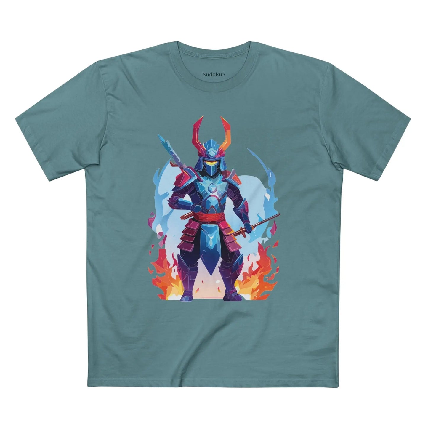 Samurai Graphic Unisex 100 Cotton Staple Tee 27