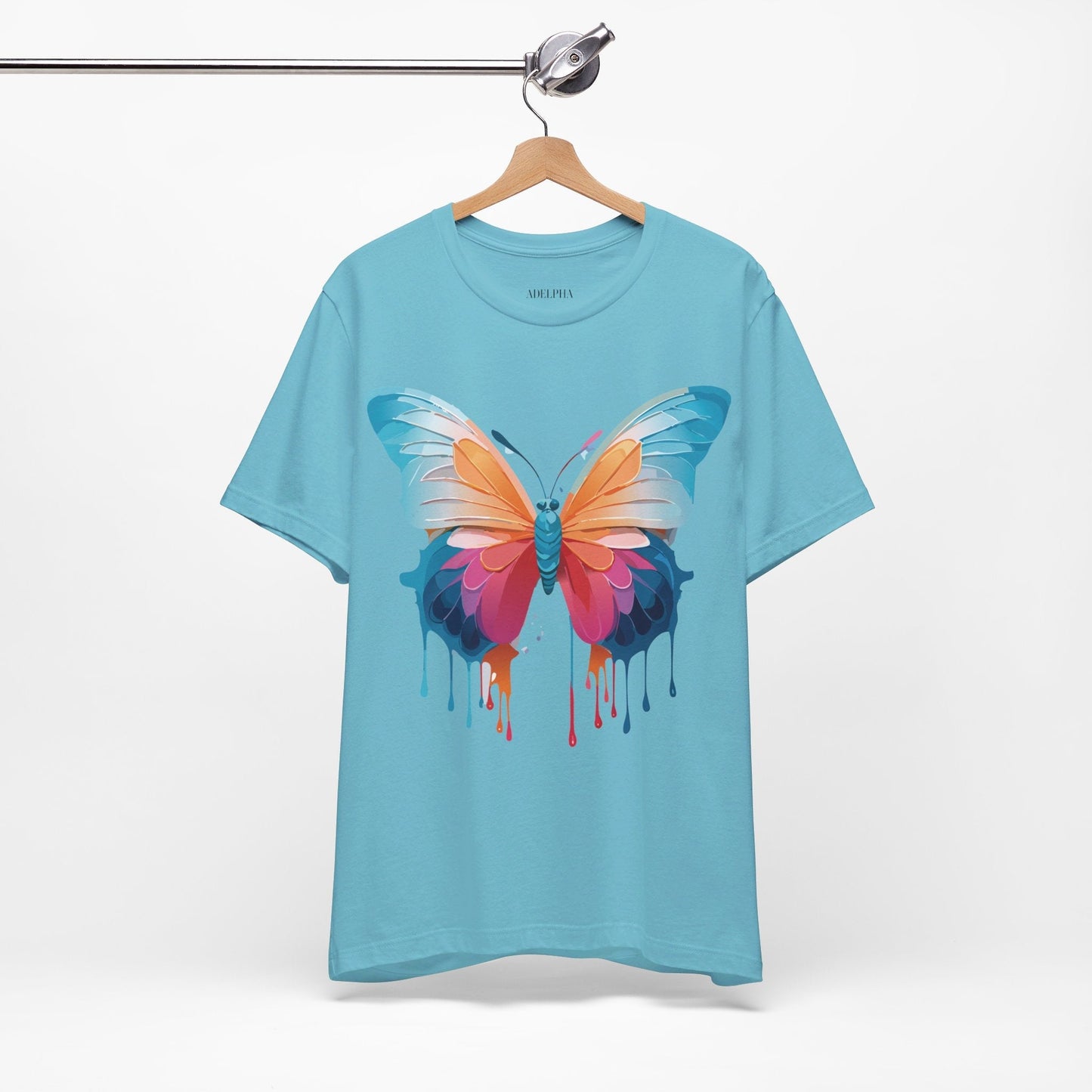 Butterfly Graphic T Shirt Unisex Adelpha Art Design Vintage Inspired Shirt