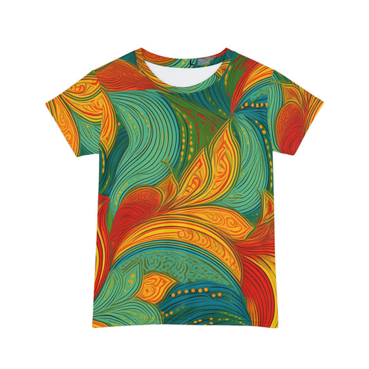 Abstract Print Shirt, Shirt with Abstract Print