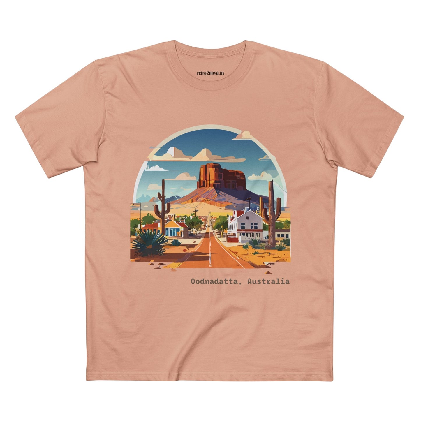 Australia Travel Shirt Unisex Premium Cotton Art Tee With Original Design By Retro2Nova TT21