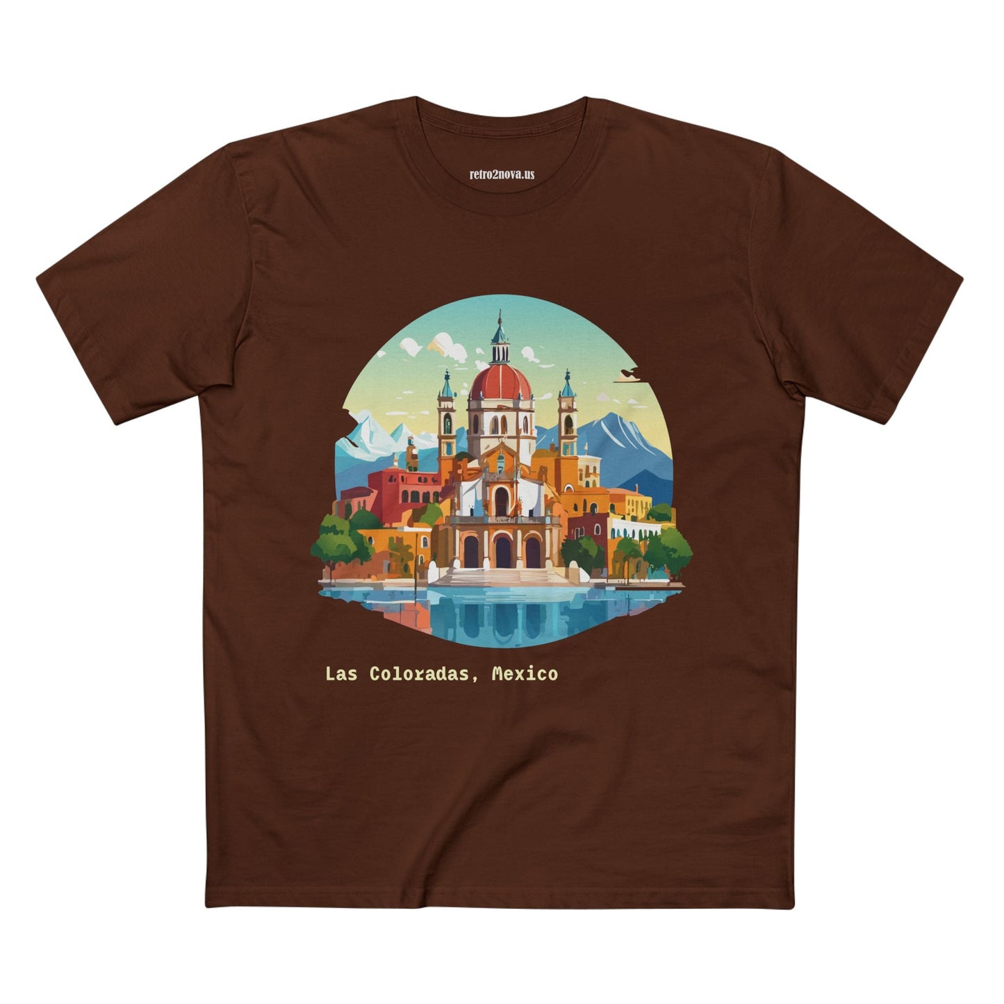 Mexico Travel Shirt Unisex Premium Cotton Tee With Original Art Design Retro2Nova