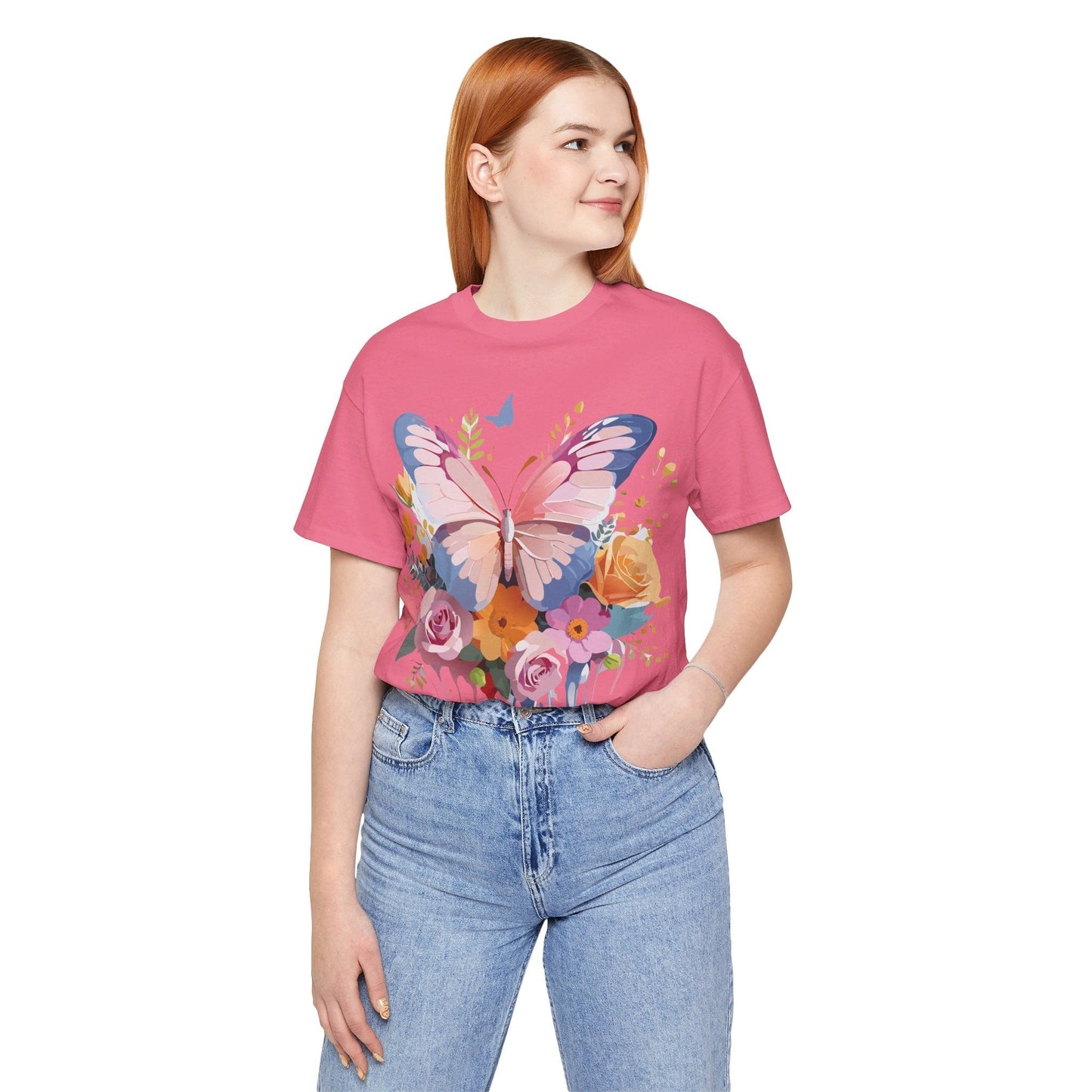 Butterfly Graphic Tee Unisex Art Design Shirt By Adelpha Vintage Inspired