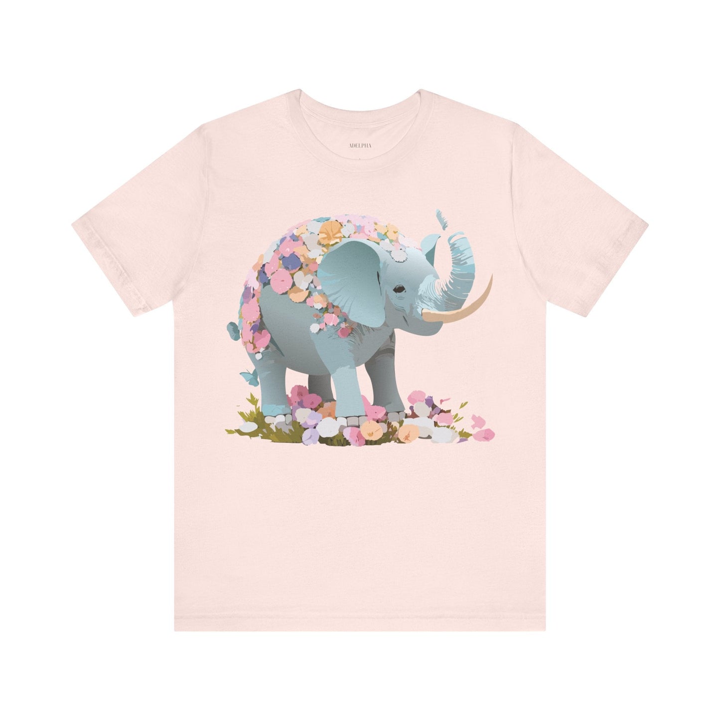 Elephant Graphic T Shirt From Adelpha Unisex Jersey Short Sleeve Vintage Inspired Art Design Tee