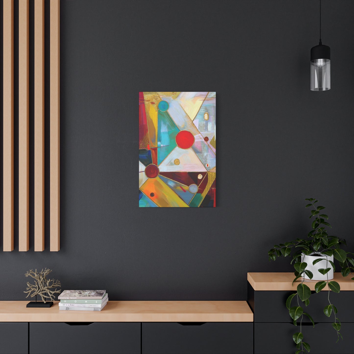 Abstract Oil Painting Print Canvas 20x24,20x30,24x30 24x32,24x36,30x40 32x48,36x48,40x60 Pine-Wood Inner Frame ABS-177