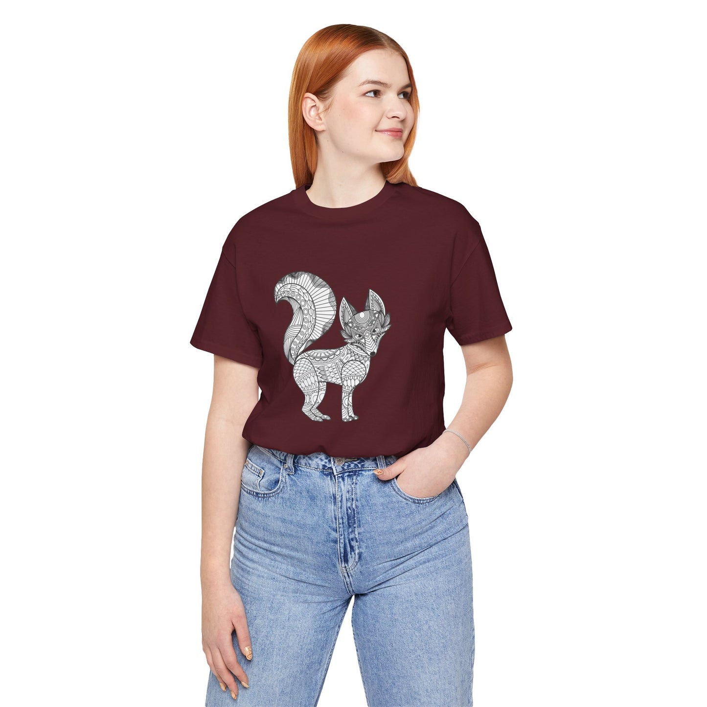 Unisex Tee Shirt with animals Print