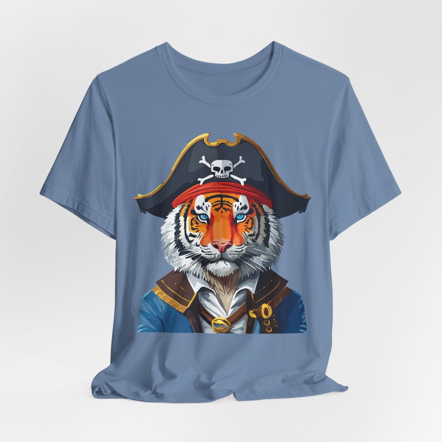 Unisex Animal Tee Shirt With Art Design Wild Animals Shirt Gildan Softstyle 64000