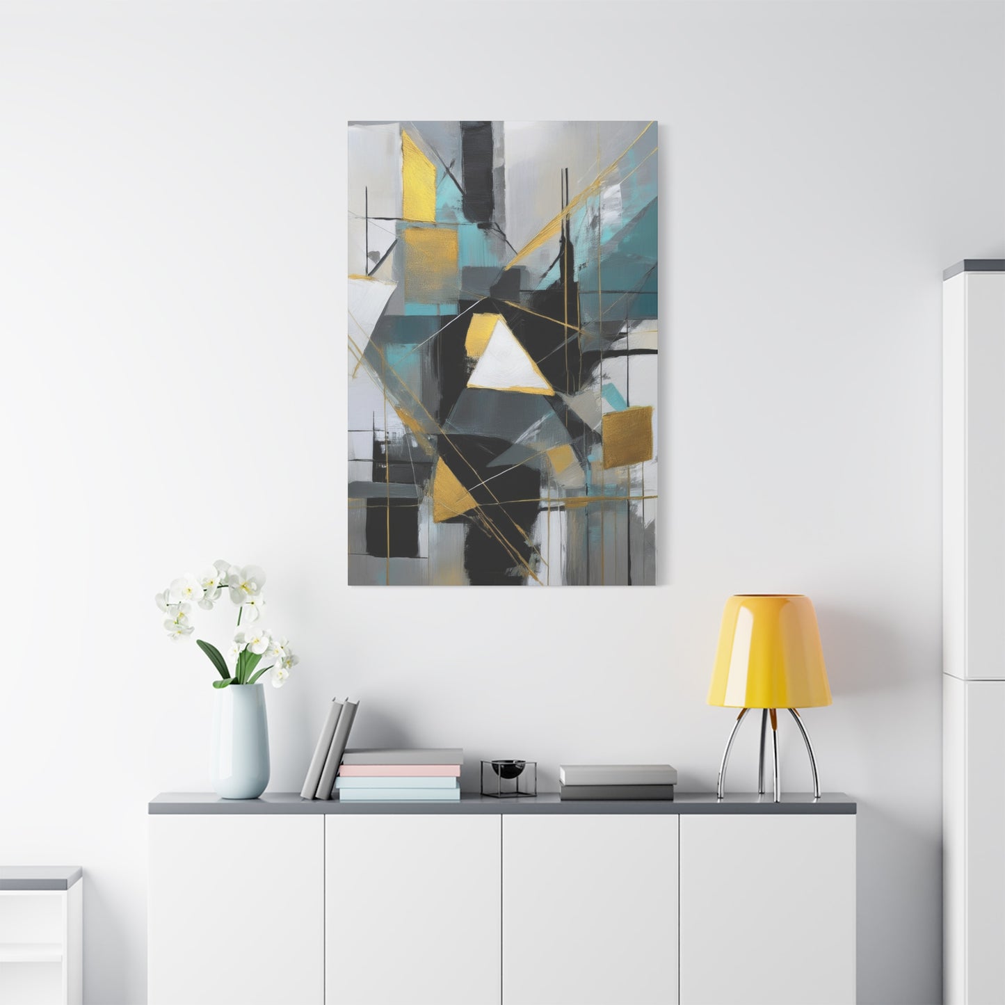 Abstract Oil Painting Print Canvas 20x24,20x30,24x30 24x32,24x36,30x40 32x48,36x48,40x60 Pine-Wood Inner Frame ABS-204T