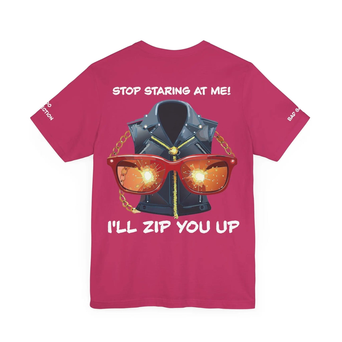 Bad Galaxy Animal T Shirt Made To Order 100 Percent Cotton Tee With Eco Friendly Inks Designed In US