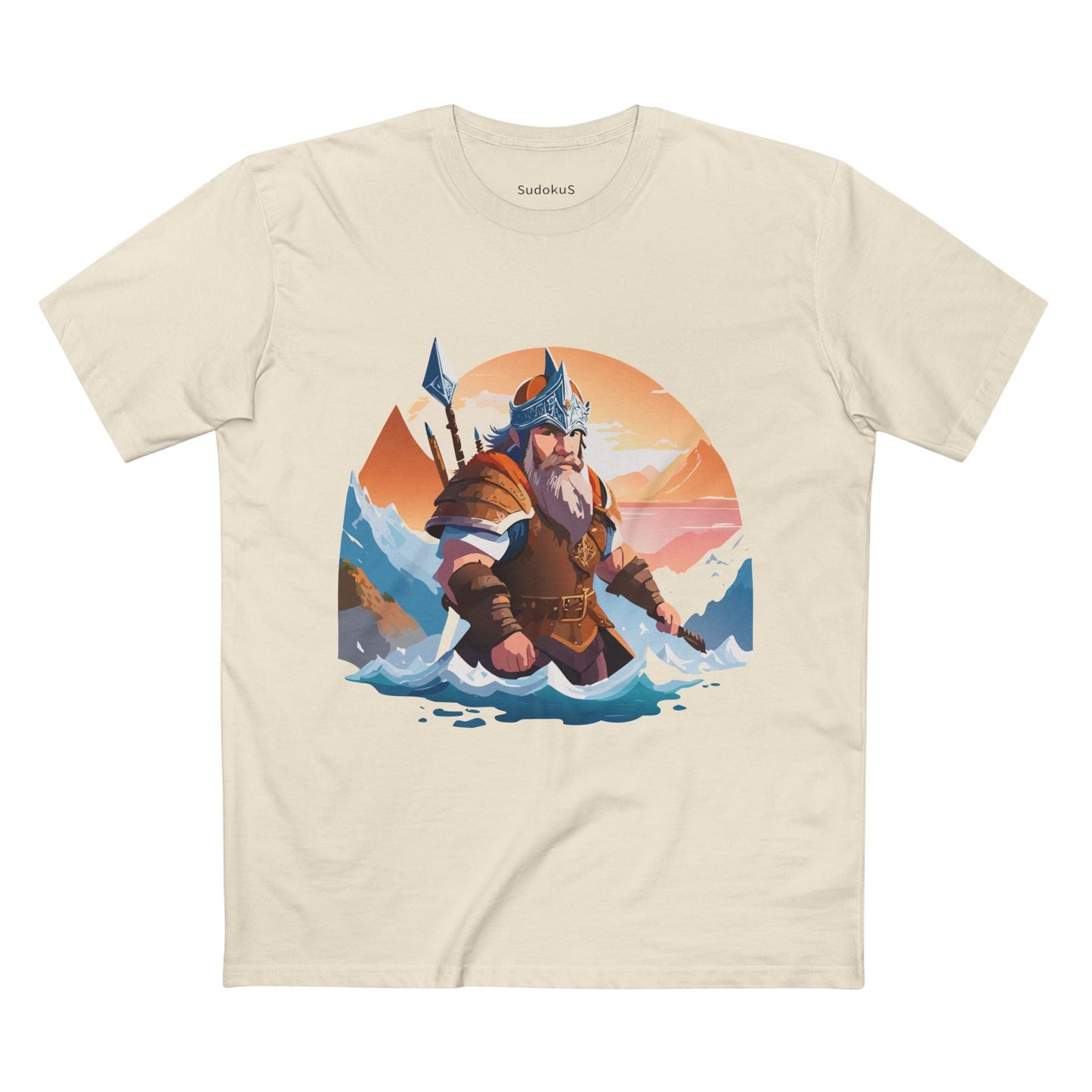 Viking Graphic Unisex 100 Cotton Staple Tee 26
