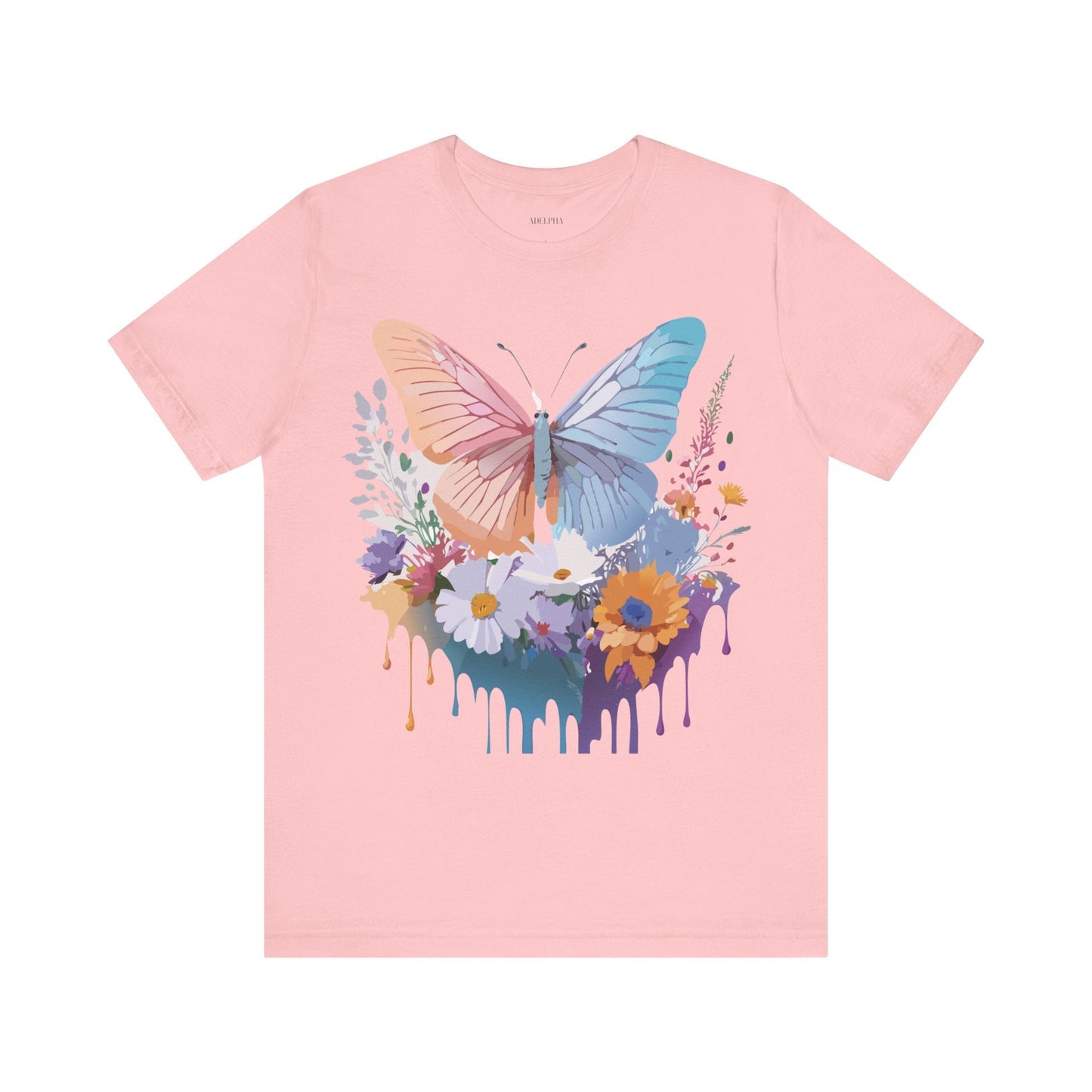 Butterfly Graphic T Shirt Unisex Adelpha Artwork Tee Vintage Style