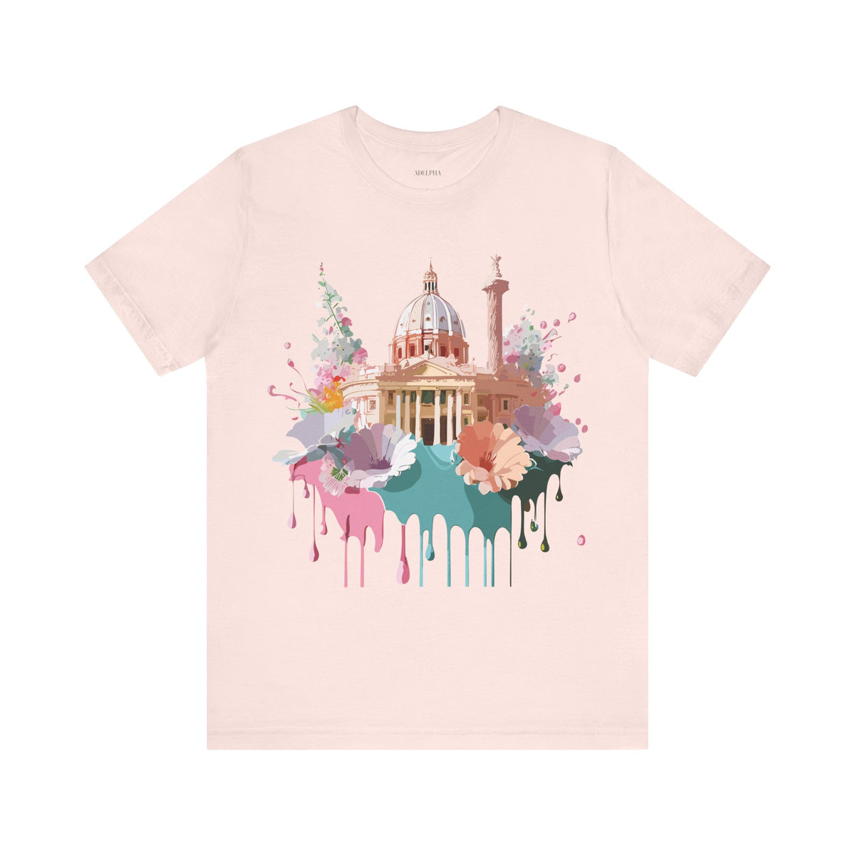 Unisex Cotton Bella+Canvas Tee with Rome