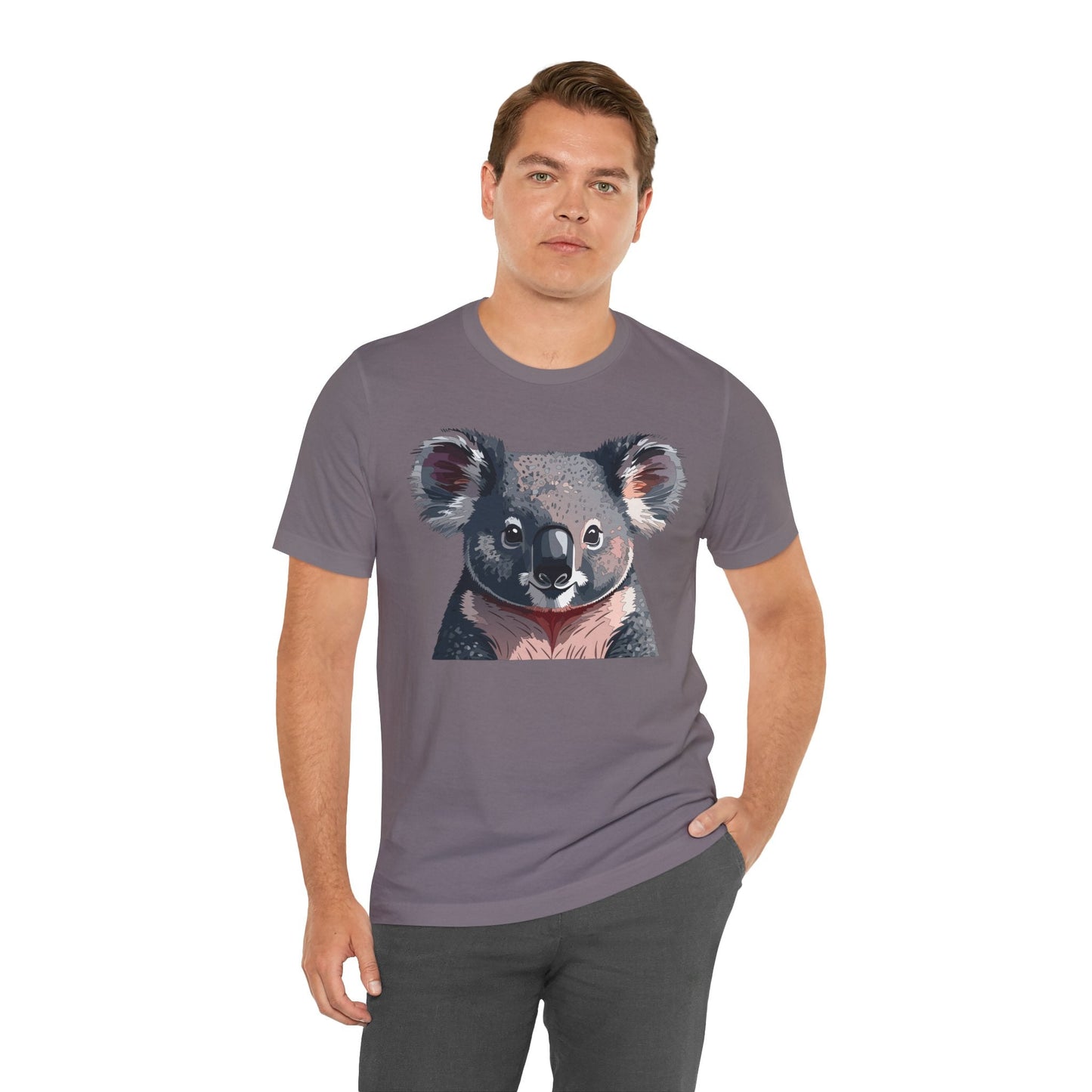 Unisex Animal Shirt Graphic Tee With Wildlife Art Design Animal Print Short Sleeve Casual Wear