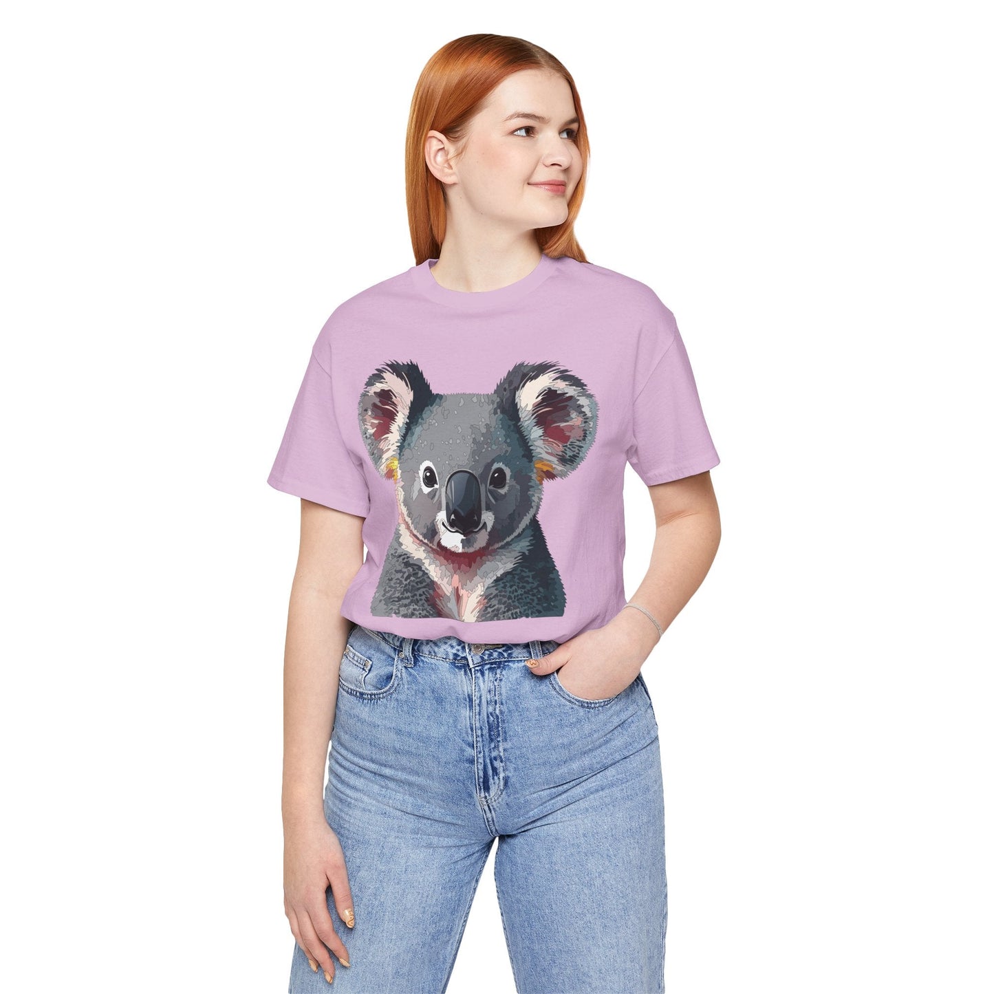 Unisex Animal Print Tee Shirt With Animals Art Design And Wildlife Graphic Comfortable Everyday Wear