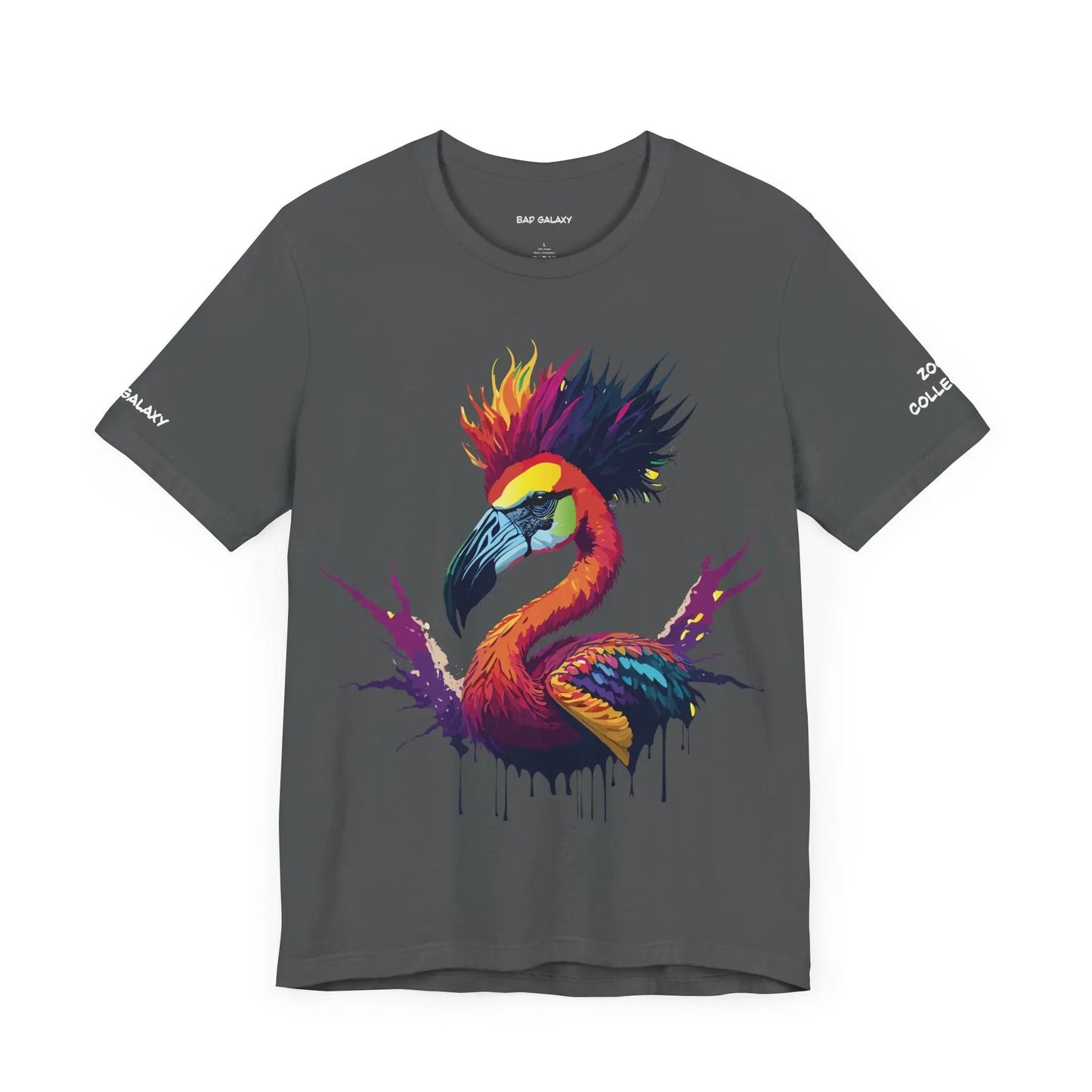 Animal T Shirt By Bad Galaxy Made To Order Cotton Tee With Eco Friendly Inks Soft Comfort Fit