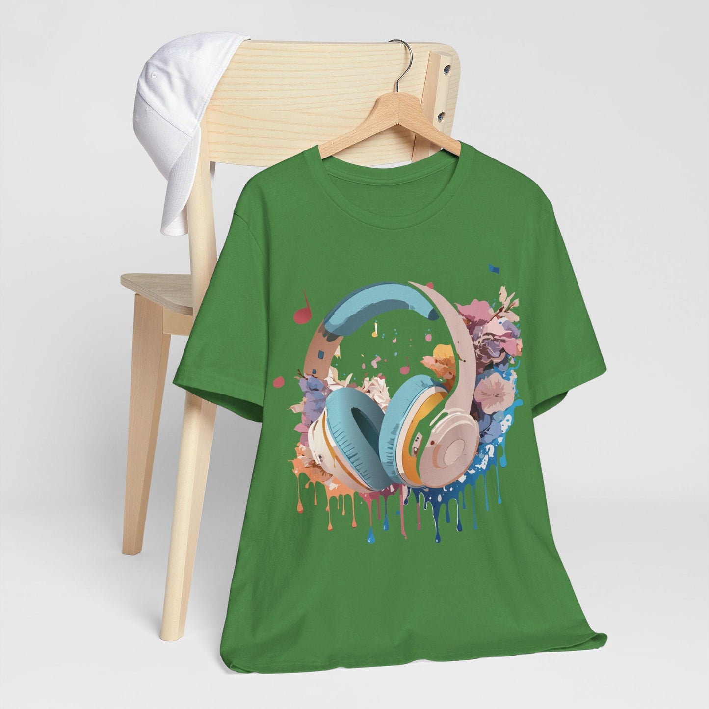 Music Graphic T Shirt Unisex Short Sleeve Tee Adelpha Vintage Inspired Art For Casual Everyday Wear